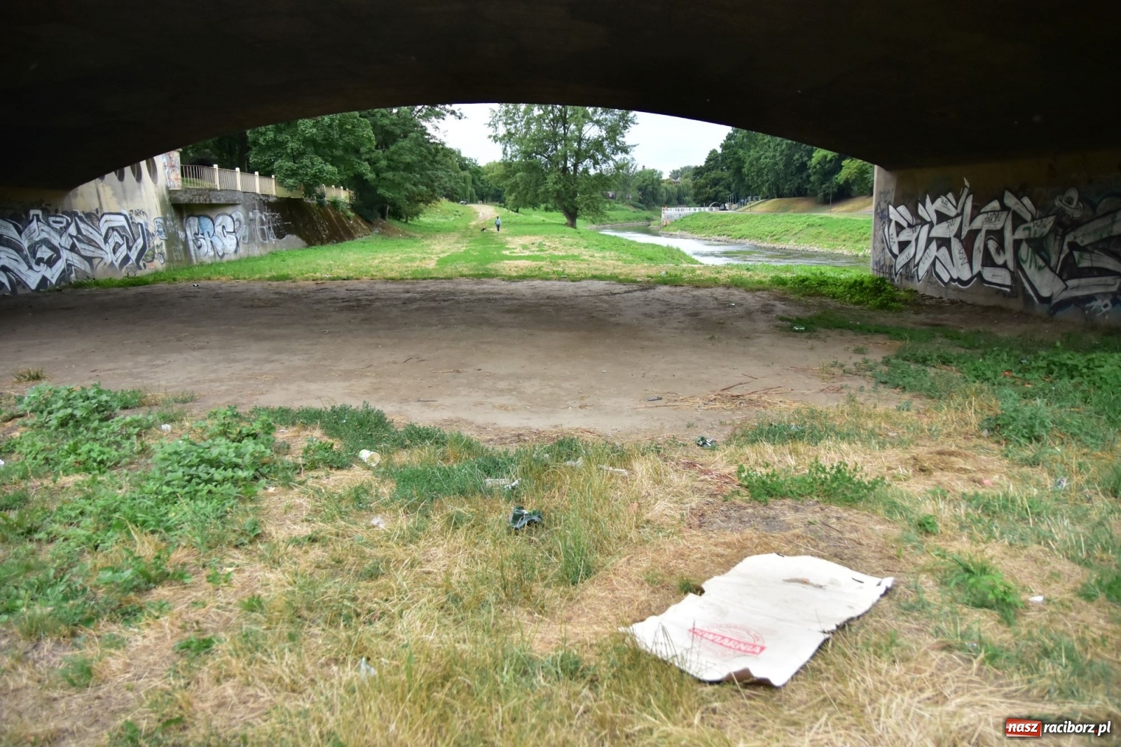 Zdjęcie w galerii na portalu naszraciborz.pl: Uwolnić bulwary dla raciborzan, czyli z butelką piwa albo wina nad Odrę? SONDA wiadomości z regionu