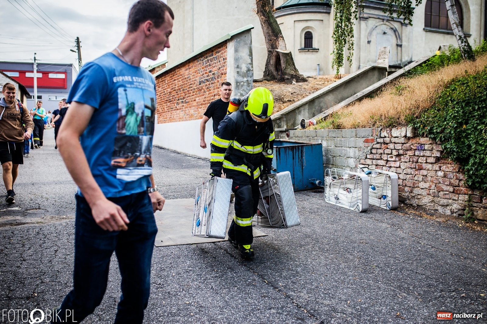 Zdjęcie w galerii na portalu naszraciborz.pl: Żelazny jak strażak. Polacy tłem dla Czechów w Krzanowicach [FOTO] wiadomości z regionu