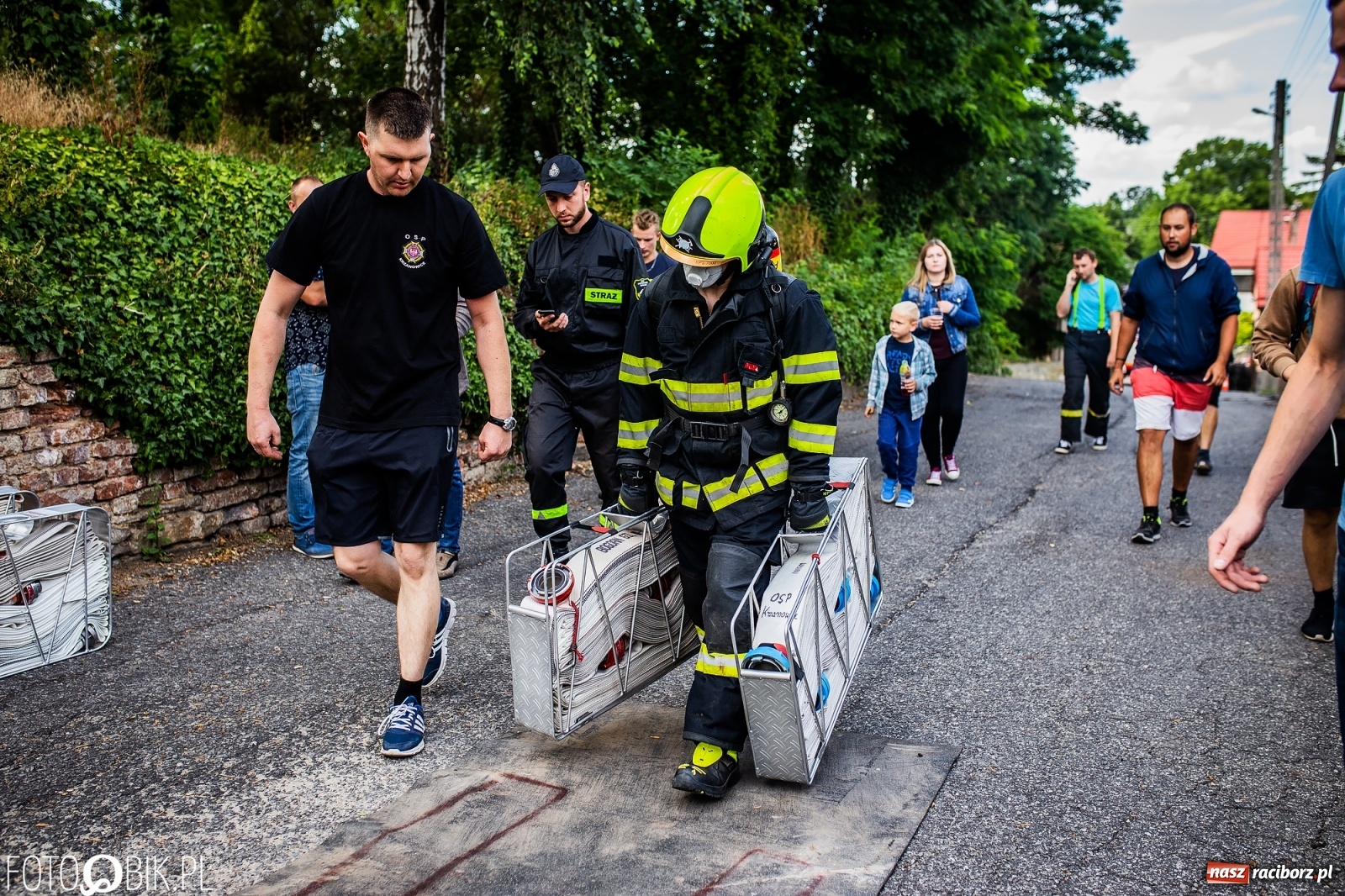 Zdjęcie w galerii na portalu naszraciborz.pl: Żelazny jak strażak. Polacy tłem dla Czechów w Krzanowicach [FOTO] wiadomości z regionu