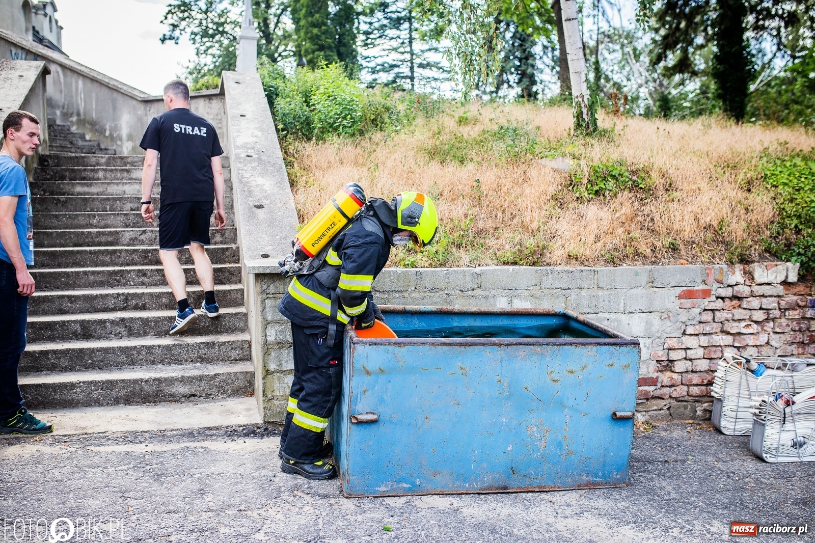 Zdjęcie w galerii na portalu naszraciborz.pl: Żelazny jak strażak. Polacy tłem dla Czechów w Krzanowicach [FOTO] wiadomości z regionu