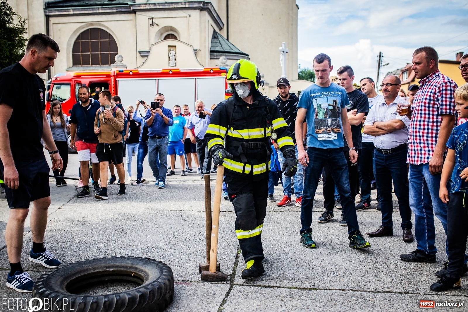 Zdjęcie w galerii na portalu naszraciborz.pl: Żelazny jak strażak. Polacy tłem dla Czechów w Krzanowicach [FOTO] wiadomości z regionu