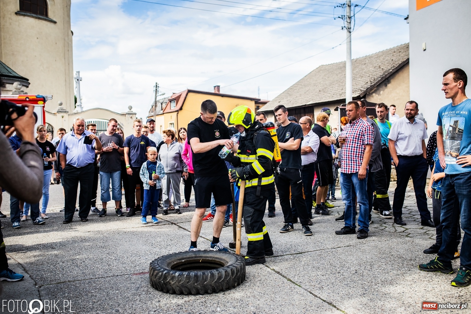 Zdjęcie w galerii na portalu naszraciborz.pl: Żelazny jak strażak. Polacy tłem dla Czechów w Krzanowicach [FOTO] wiadomości z regionu