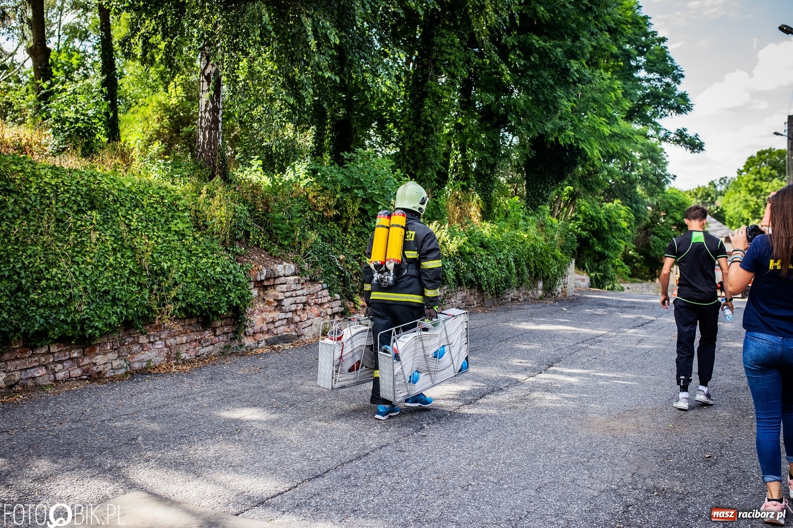 Zdjęcie w galerii na portalu naszraciborz.pl: Żelazny jak strażak. Polacy tłem dla Czechów w Krzanowicach [FOTO] wiadomości z regionu