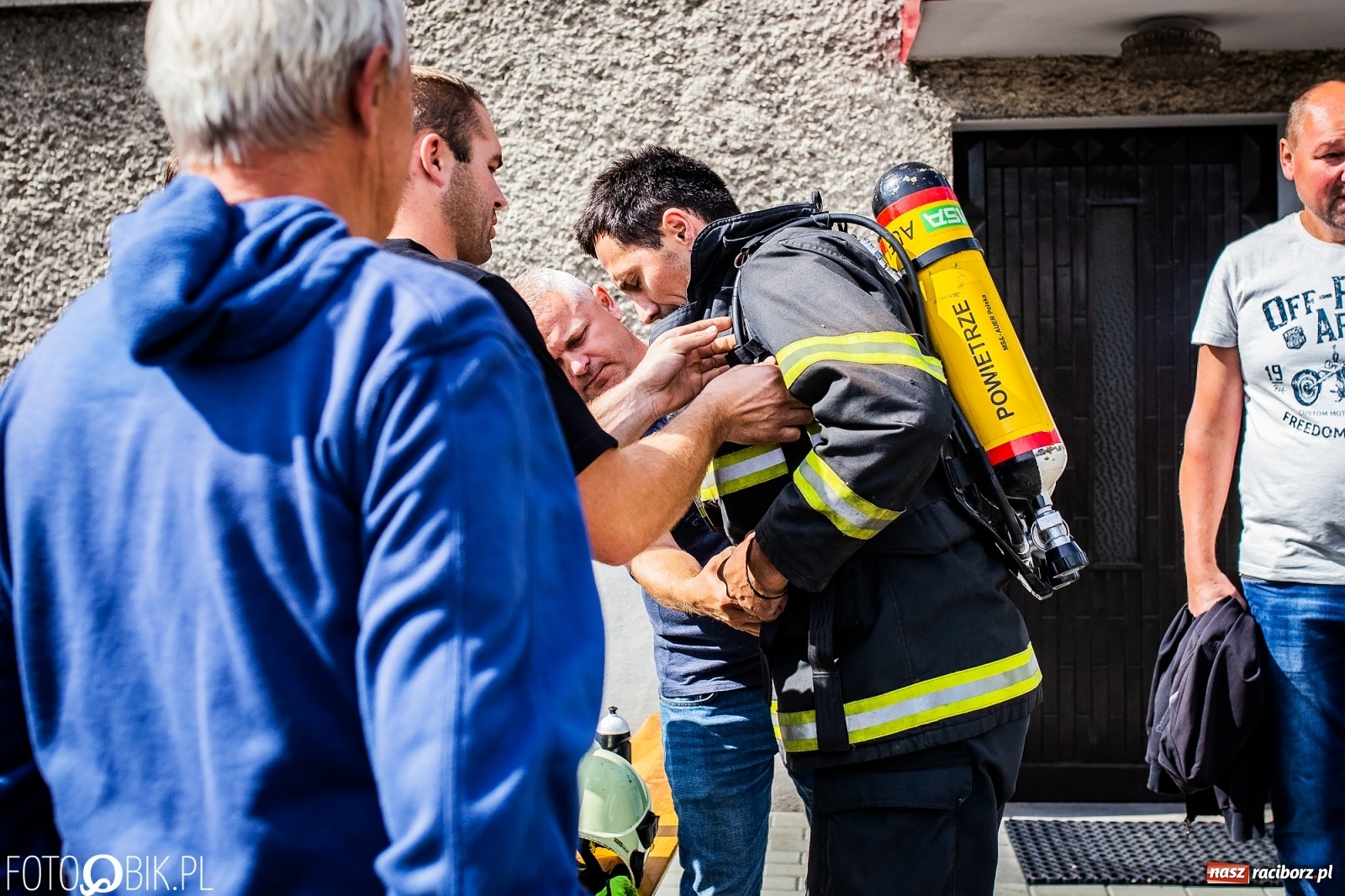 Zdjęcie w galerii na portalu naszraciborz.pl: Żelazny jak strażak. Polacy tłem dla Czechów w Krzanowicach [FOTO] wiadomości z regionu