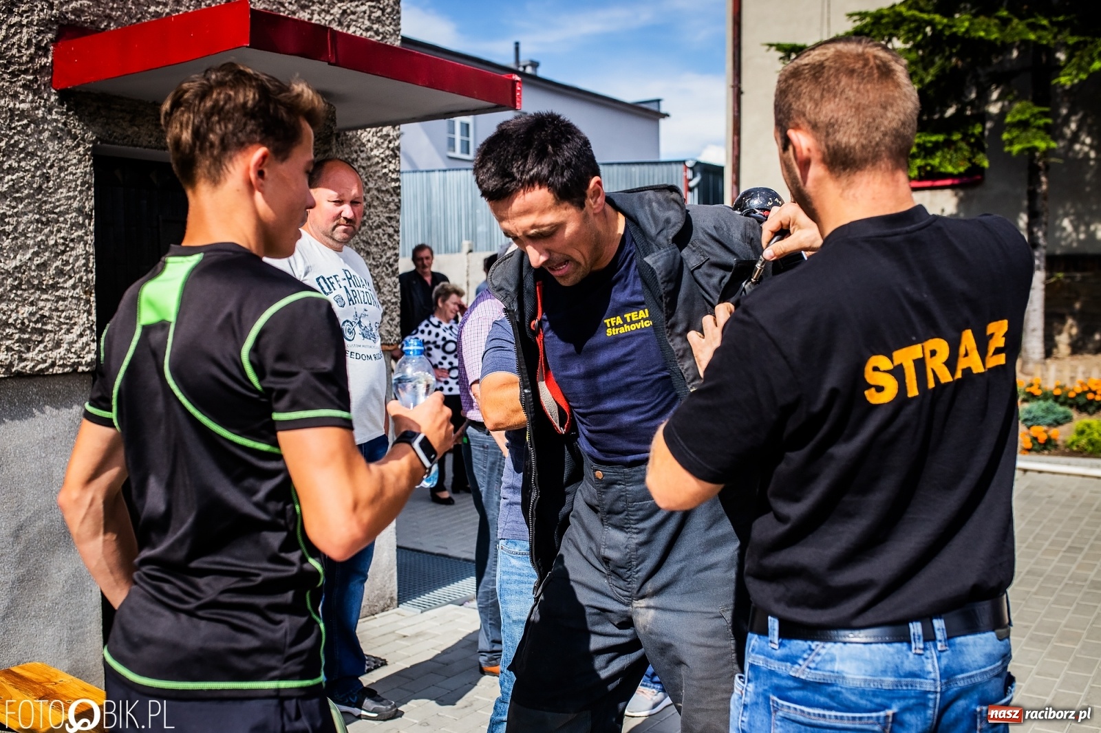 Zdjęcie w galerii na portalu naszraciborz.pl: Żelazny jak strażak. Polacy tłem dla Czechów w Krzanowicach [FOTO] wiadomości z regionu