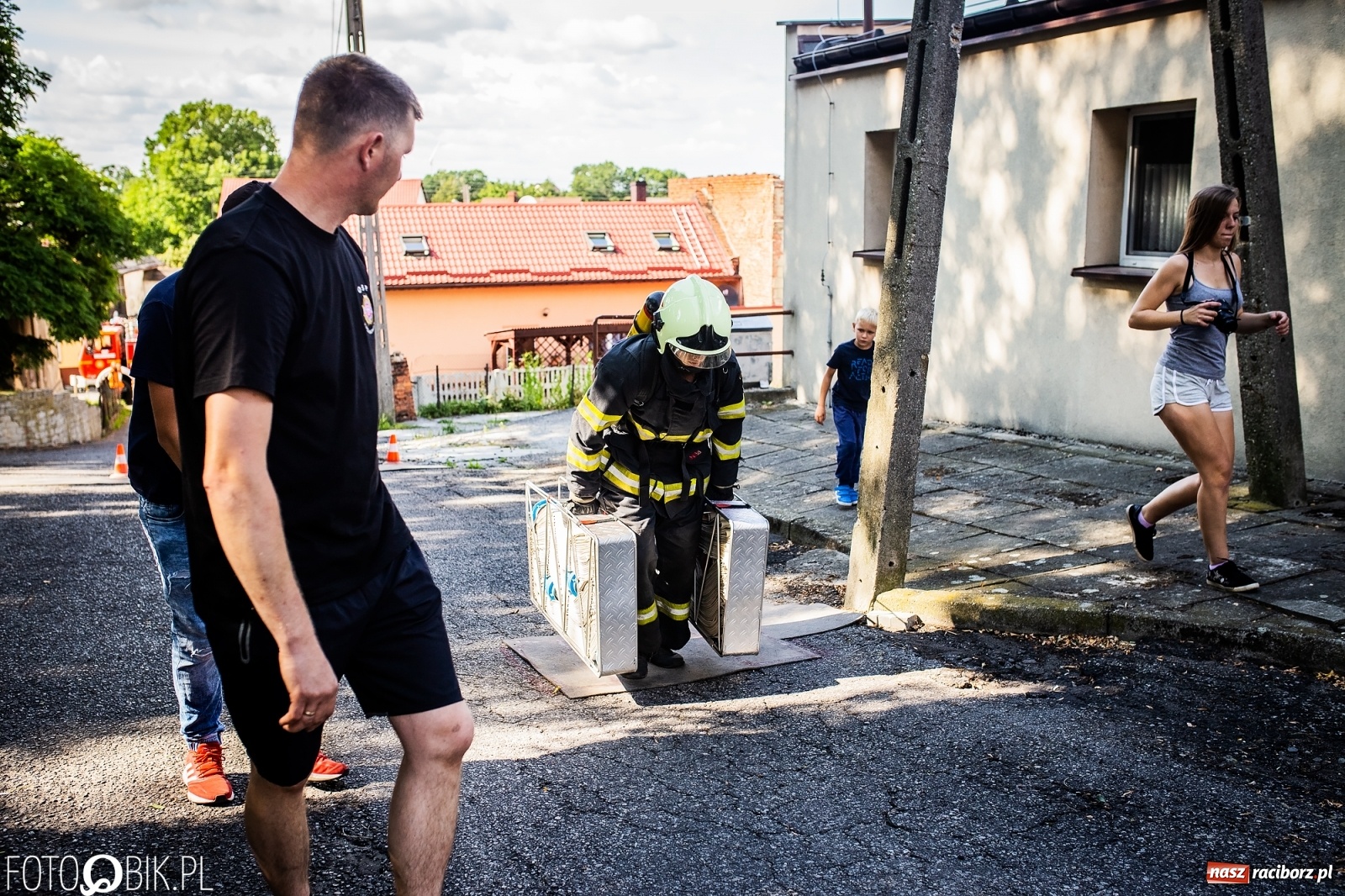 Zdjęcie w galerii na portalu naszraciborz.pl: Żelazny jak strażak. Polacy tłem dla Czechów w Krzanowicach [FOTO] wiadomości z regionu