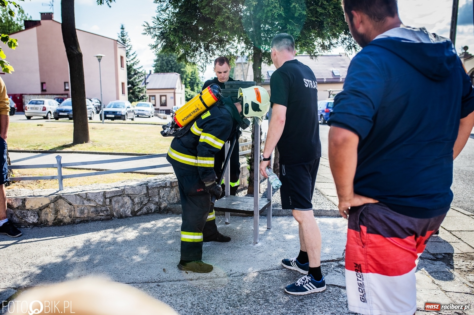 Zdjęcie w galerii na portalu naszraciborz.pl: Żelazny jak strażak. Polacy tłem dla Czechów w Krzanowicach [FOTO] wiadomości z regionu