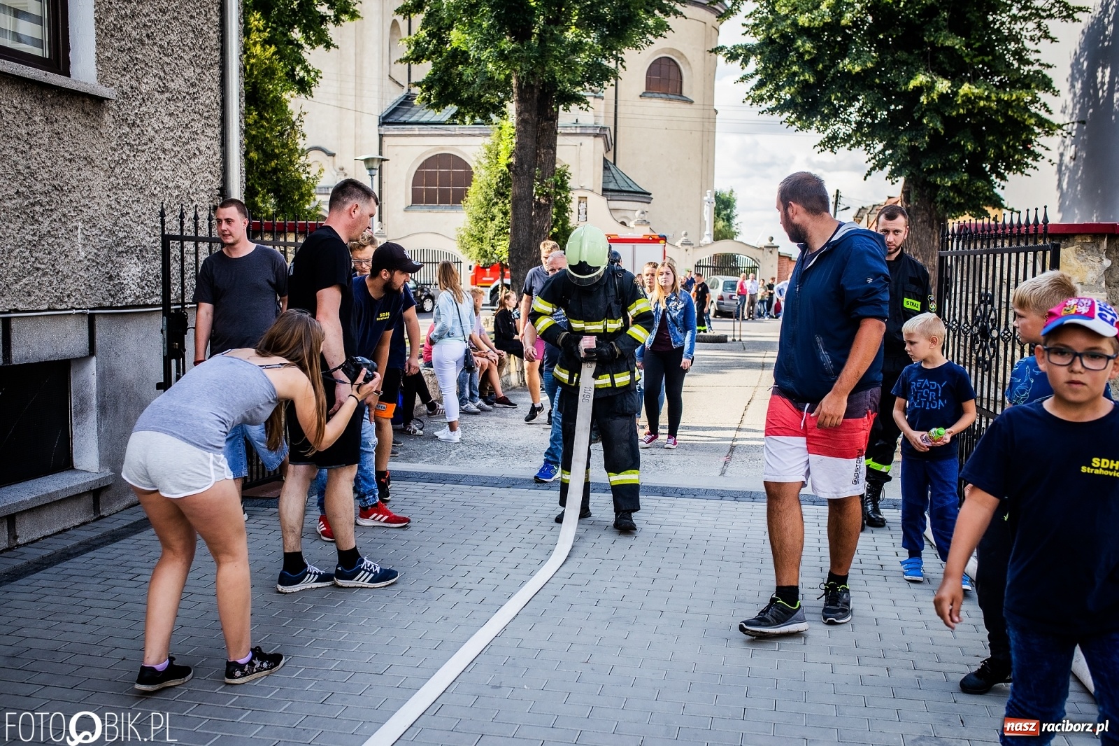 Zdjęcie w galerii na portalu naszraciborz.pl: Żelazny jak strażak. Polacy tłem dla Czechów w Krzanowicach [FOTO] wiadomości z regionu