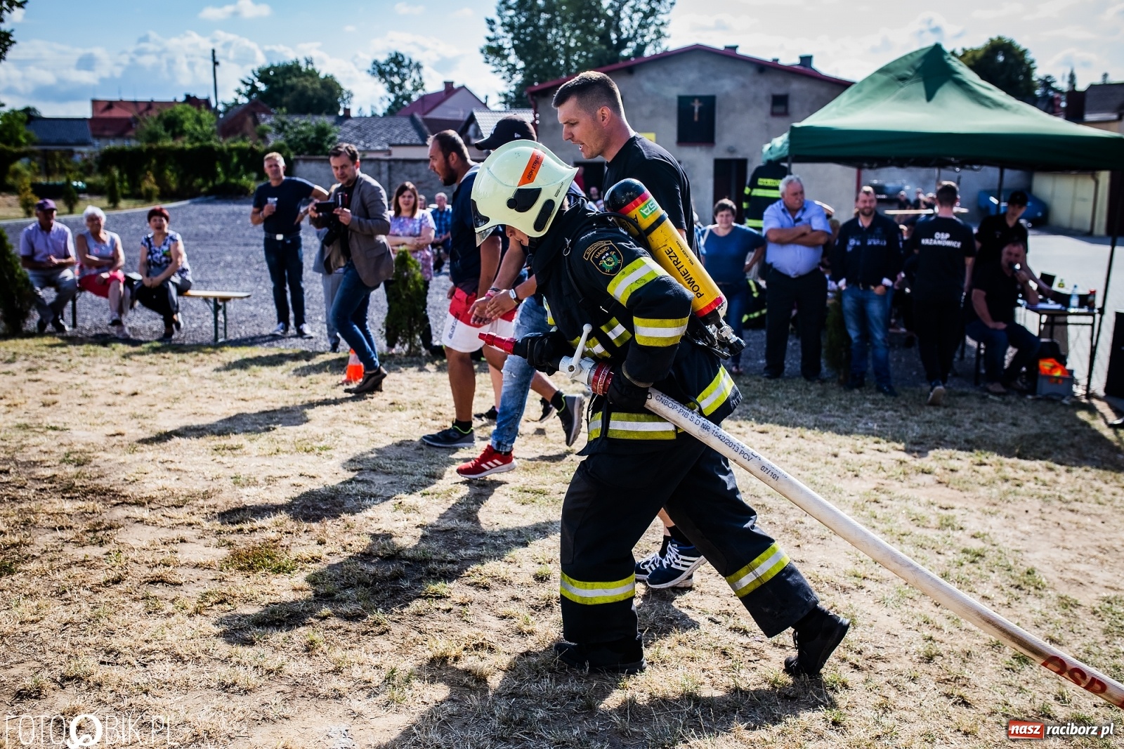Zdjęcie w galerii na portalu naszraciborz.pl: Żelazny jak strażak. Polacy tłem dla Czechów w Krzanowicach [FOTO] wiadomości z regionu
