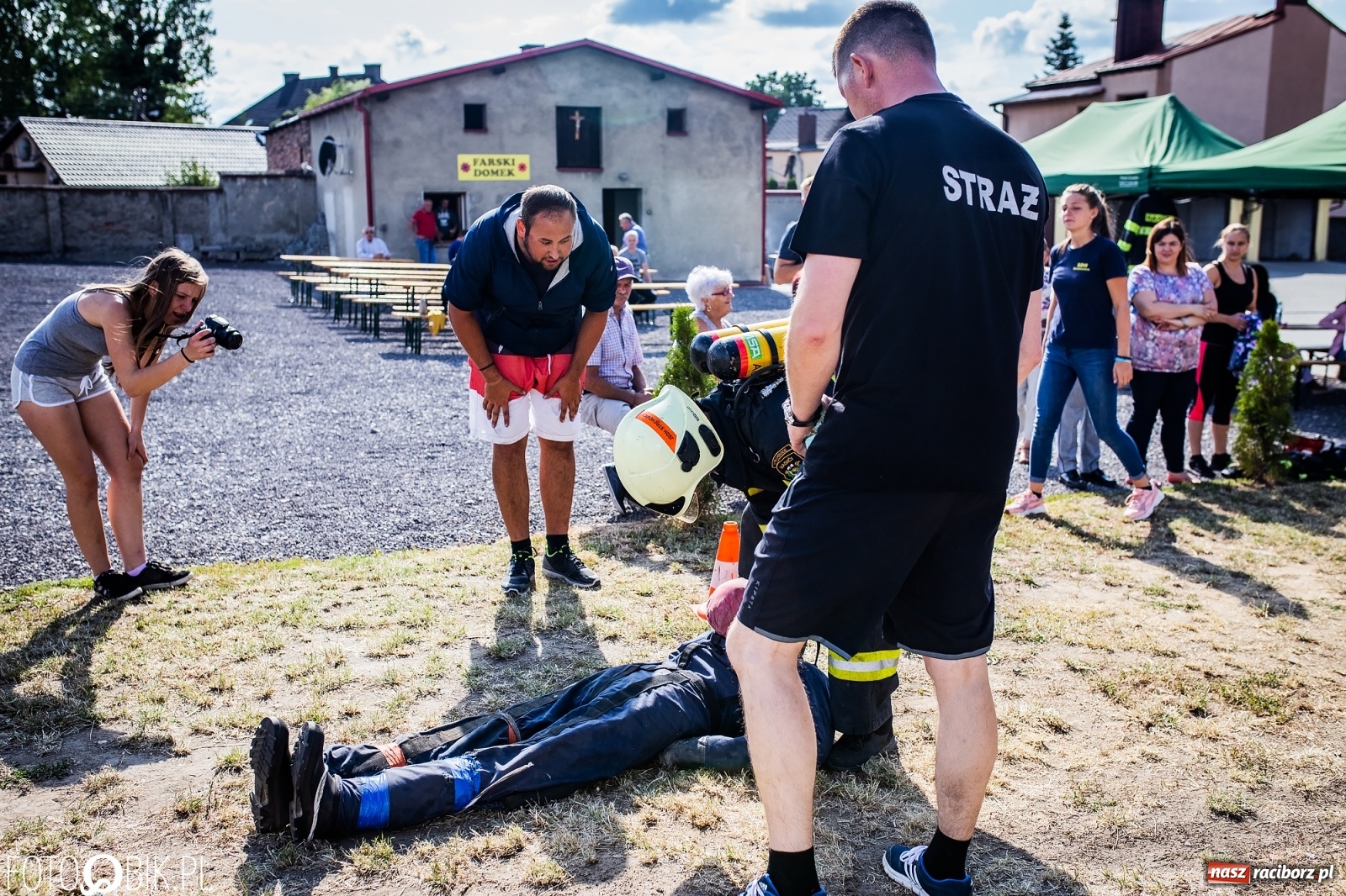 Zdjęcie w galerii na portalu naszraciborz.pl: Żelazny jak strażak. Polacy tłem dla Czechów w Krzanowicach [FOTO] wiadomości z regionu