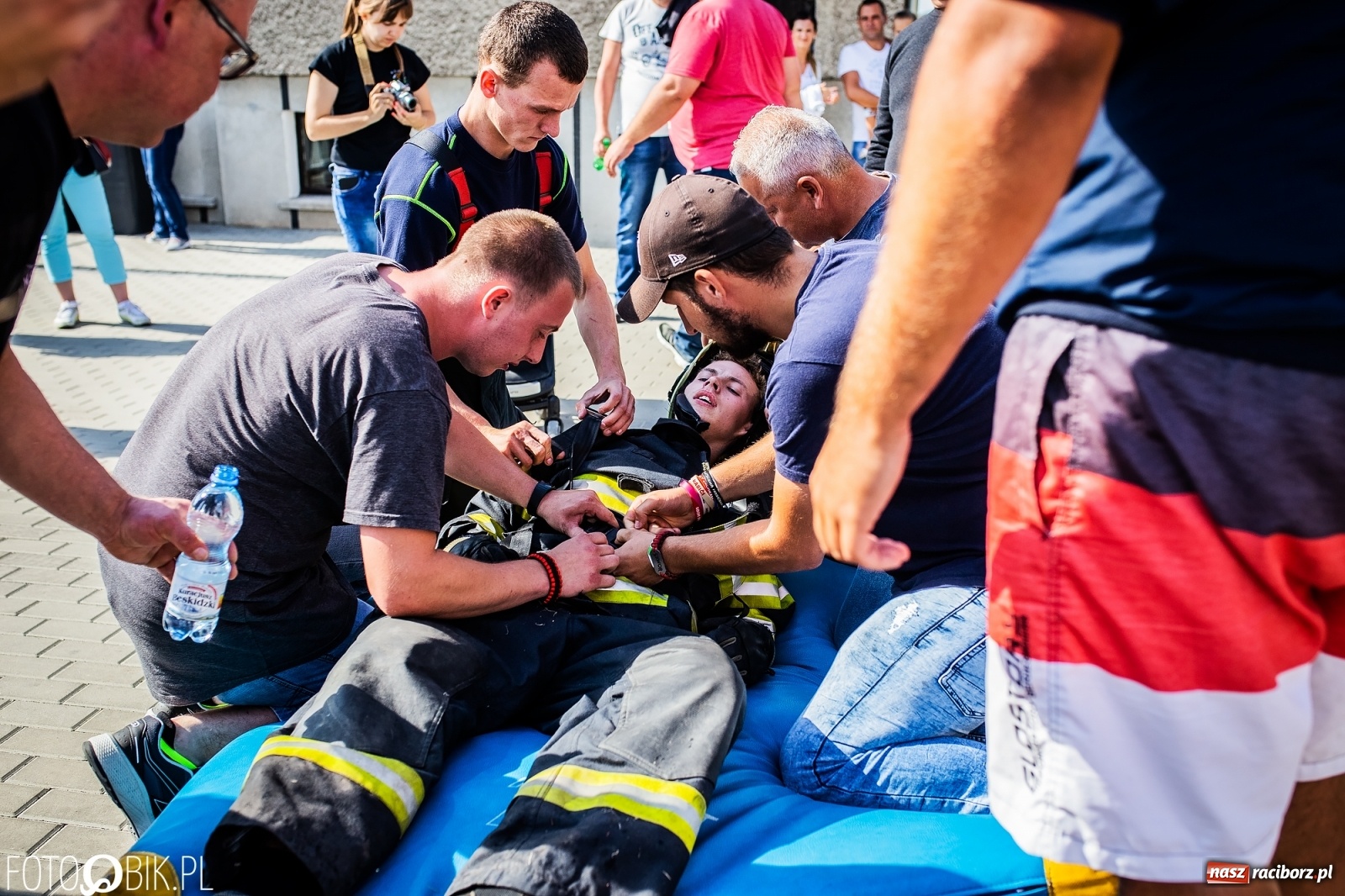 Zdjęcie w galerii na portalu naszraciborz.pl: Żelazny jak strażak. Polacy tłem dla Czechów w Krzanowicach [FOTO] wiadomości z regionu
