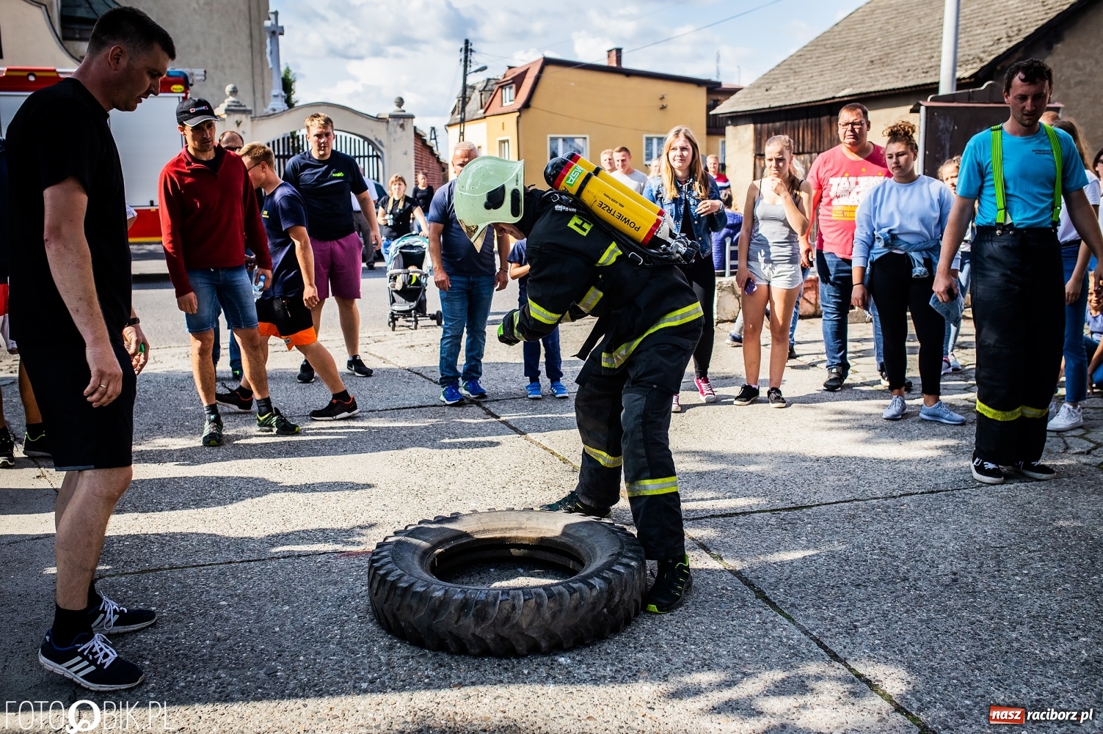 Zdjęcie w galerii na portalu naszraciborz.pl: Żelazny jak strażak. Polacy tłem dla Czechów w Krzanowicach [FOTO] wiadomości z regionu