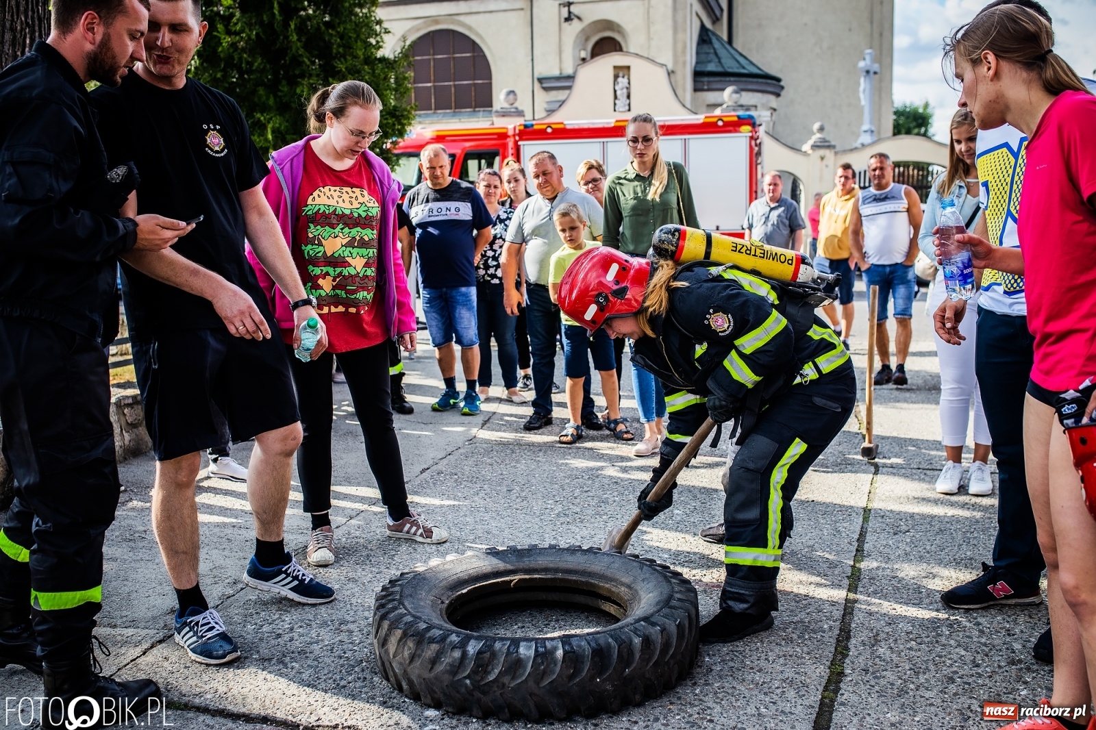 Zdjęcie w galerii na portalu naszraciborz.pl: Żelazny jak strażak. Polacy tłem dla Czechów w Krzanowicach [FOTO] wiadomości z regionu