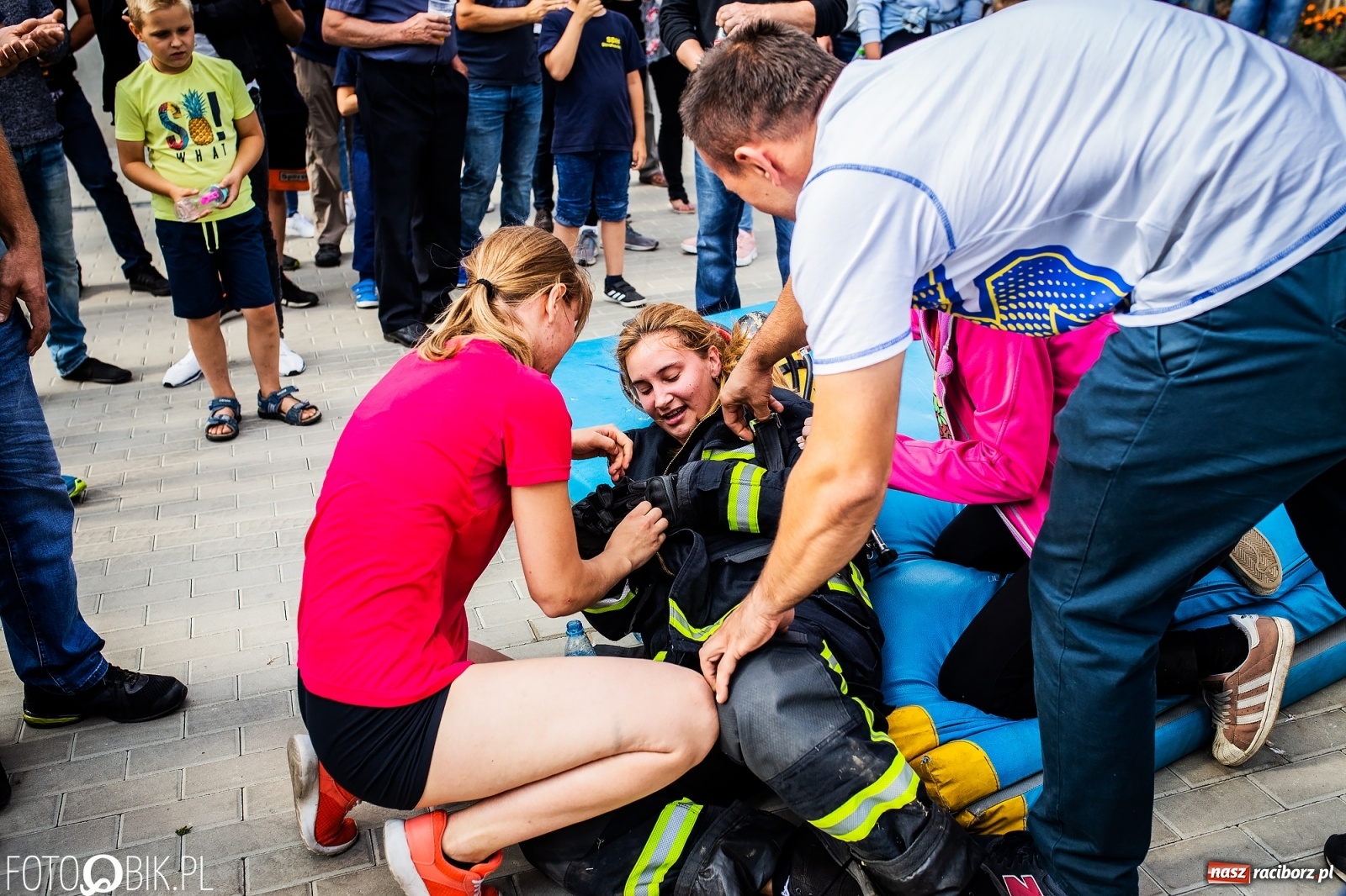 Zdjęcie w galerii na portalu naszraciborz.pl: Żelazny jak strażak. Polacy tłem dla Czechów w Krzanowicach [FOTO] wiadomości z regionu