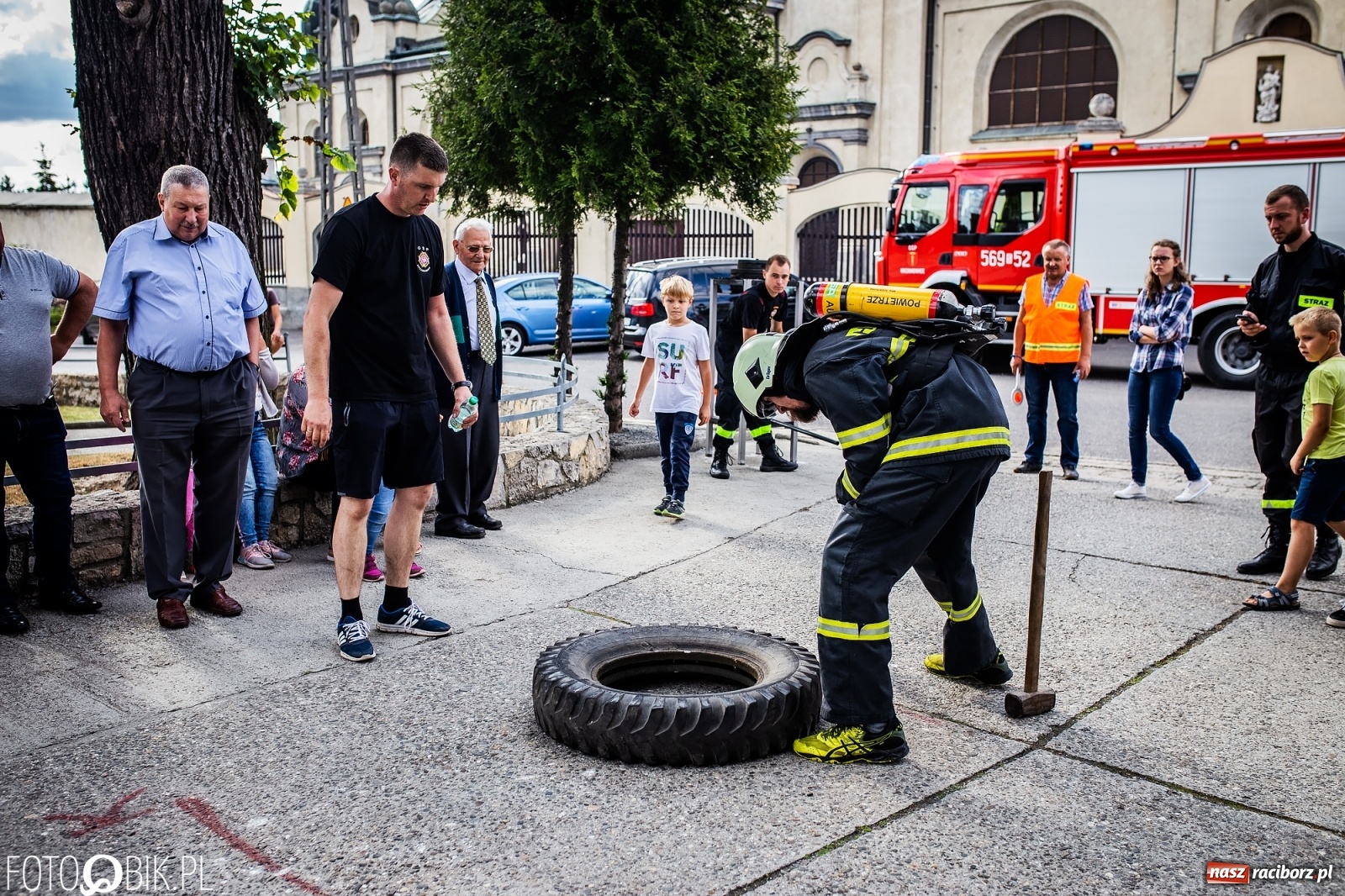 Zdjęcie w galerii na portalu naszraciborz.pl: Żelazny jak strażak. Polacy tłem dla Czechów w Krzanowicach [FOTO] wiadomości z regionu