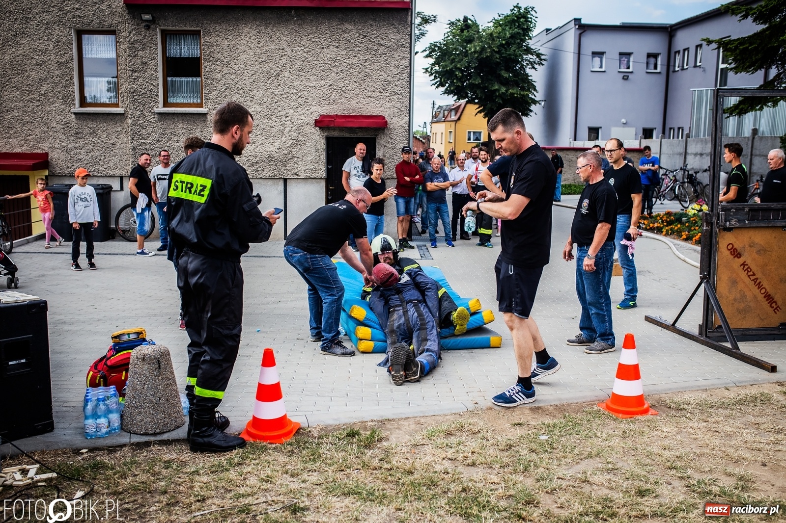 Zdjęcie w galerii na portalu naszraciborz.pl: Żelazny jak strażak. Polacy tłem dla Czechów w Krzanowicach [FOTO] wiadomości z regionu