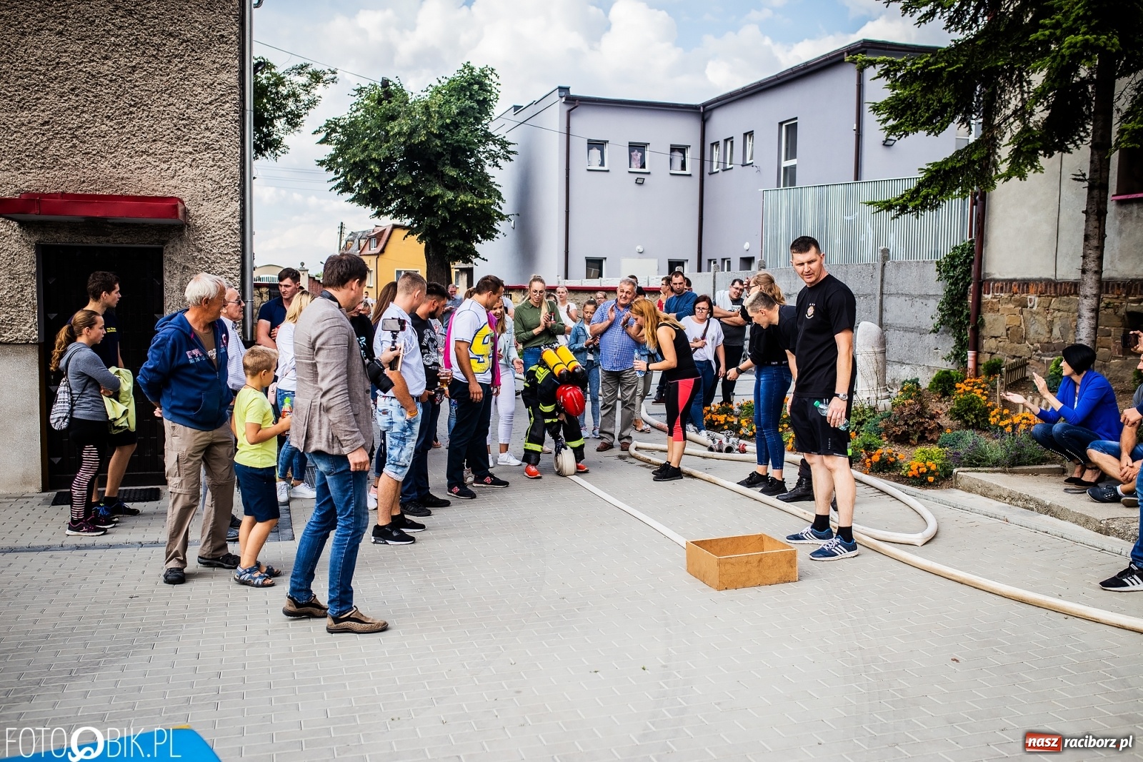 Zdjęcie w galerii na portalu naszraciborz.pl: Żelazny jak strażak. Polacy tłem dla Czechów w Krzanowicach [FOTO] wiadomości z regionu