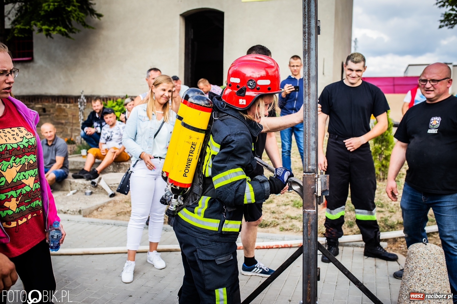 Zdjęcie w galerii na portalu naszraciborz.pl: Żelazny jak strażak. Polacy tłem dla Czechów w Krzanowicach [FOTO] wiadomości z regionu