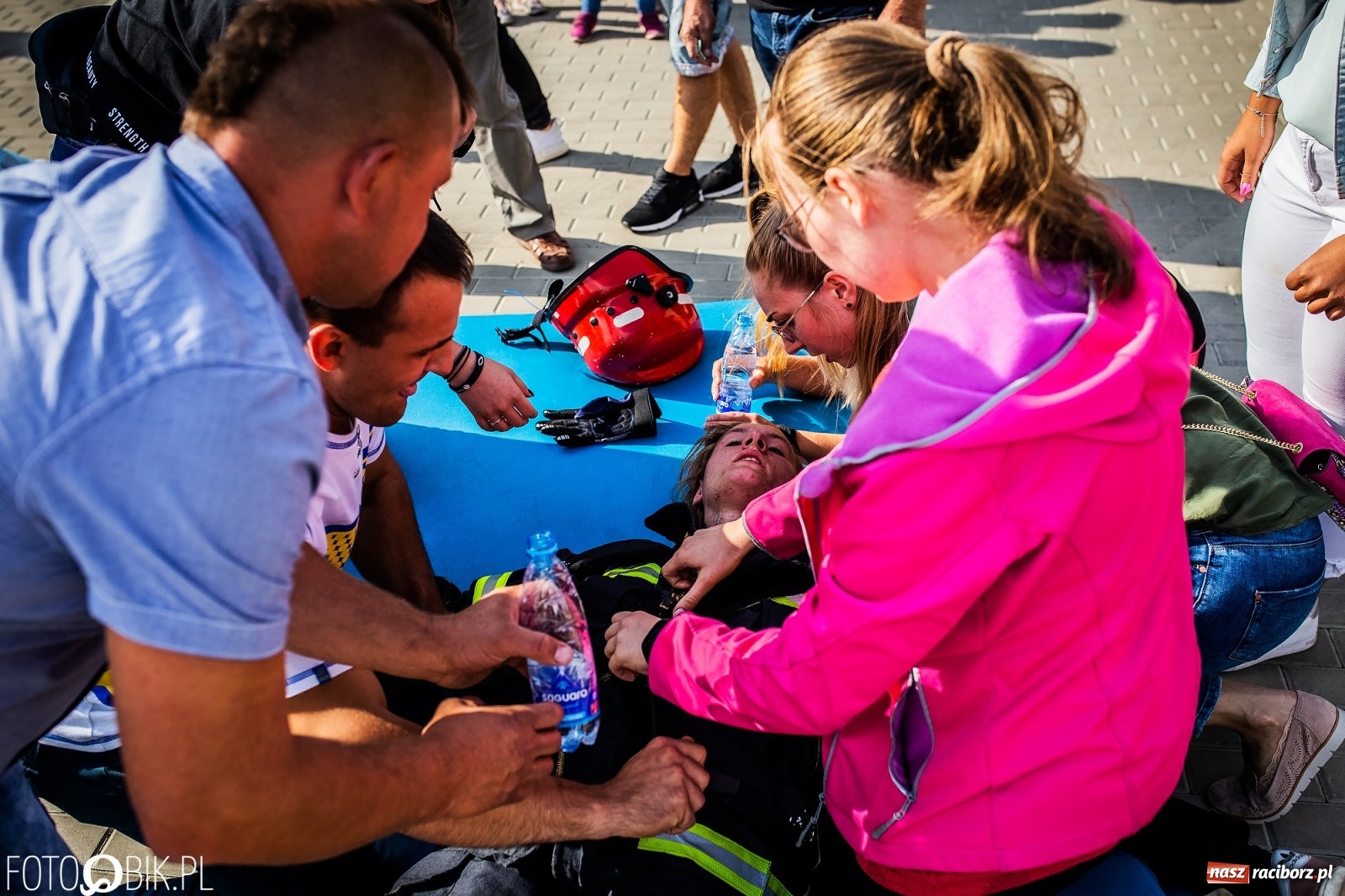 Zdjęcie w galerii na portalu naszraciborz.pl: Żelazny jak strażak. Polacy tłem dla Czechów w Krzanowicach [FOTO] wiadomości z regionu