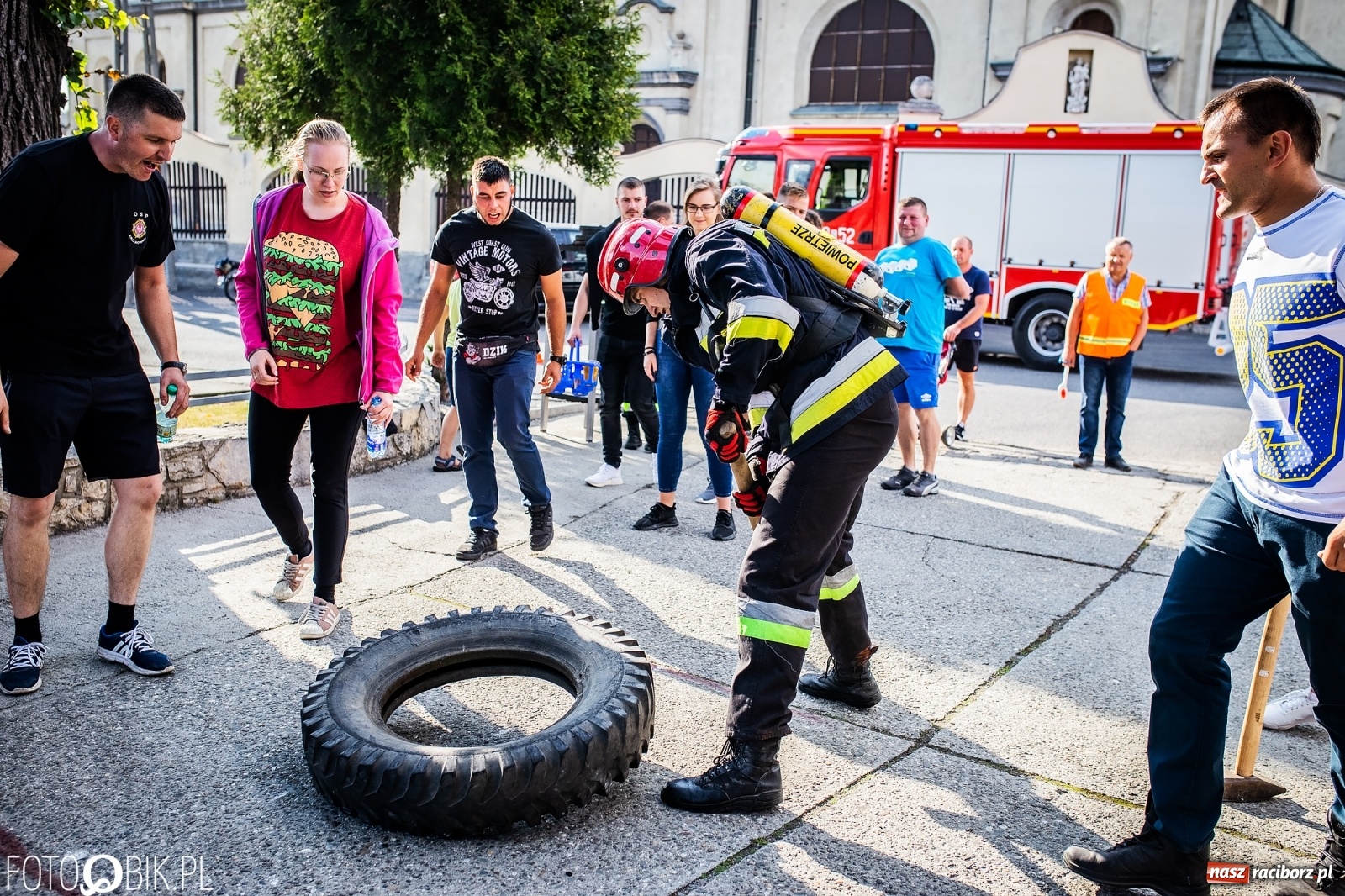 Zdjęcie w galerii na portalu naszraciborz.pl: Żelazny jak strażak. Polacy tłem dla Czechów w Krzanowicach [FOTO] wiadomości z regionu