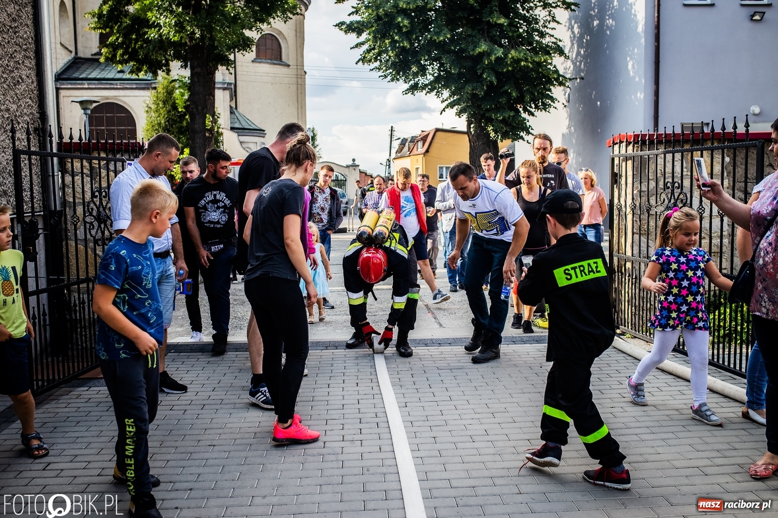 Zdjęcie w galerii na portalu naszraciborz.pl: Żelazny jak strażak. Polacy tłem dla Czechów w Krzanowicach [FOTO] wiadomości z regionu