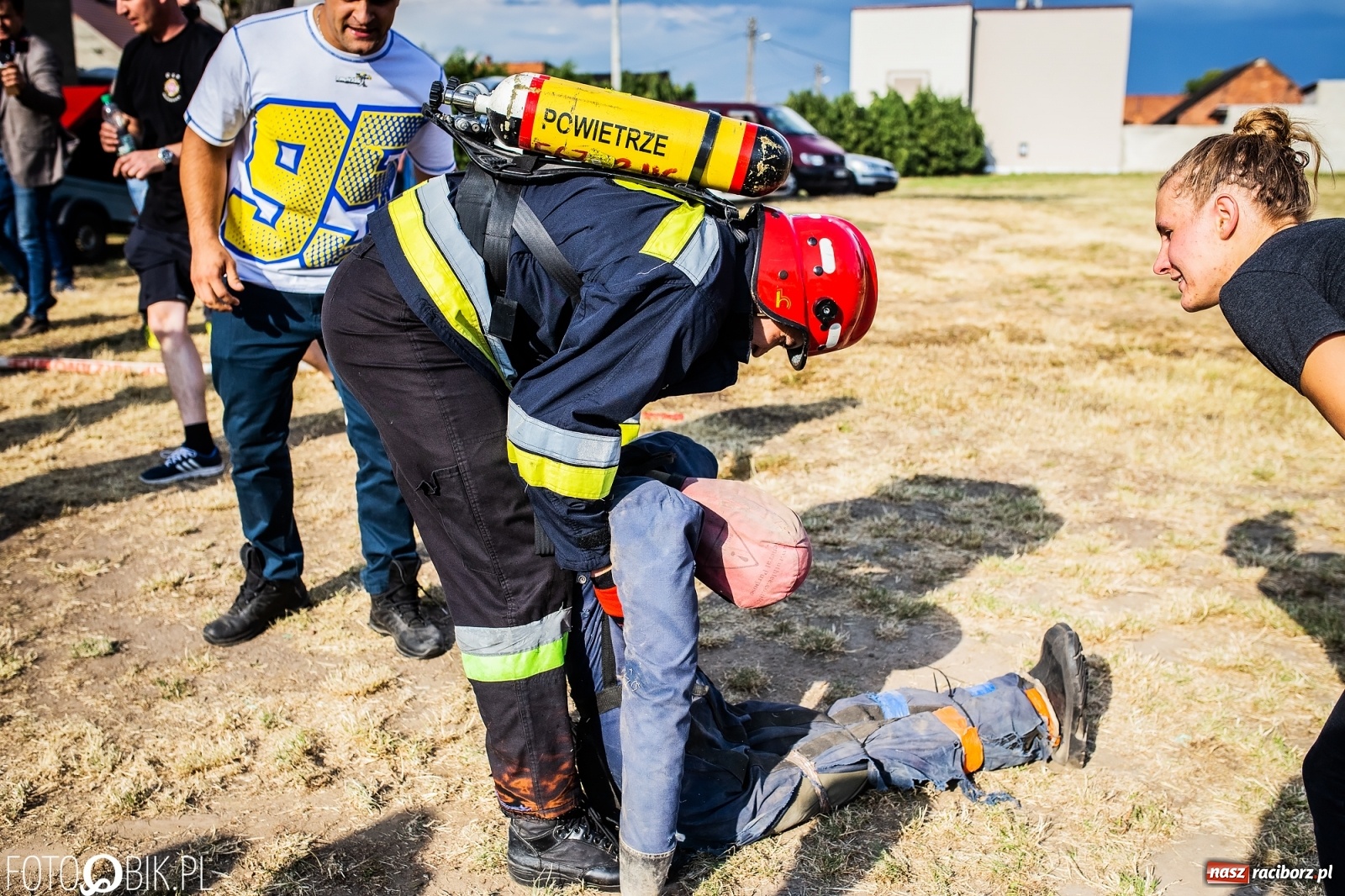 Zdjęcie w galerii na portalu naszraciborz.pl: Żelazny jak strażak. Polacy tłem dla Czechów w Krzanowicach [FOTO] wiadomości z regionu