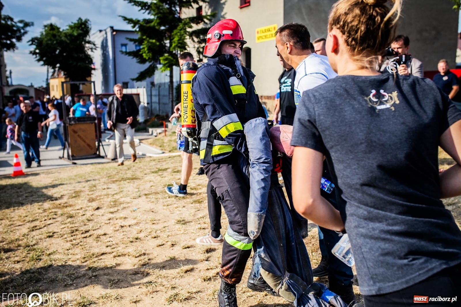 Zdjęcie w galerii na portalu naszraciborz.pl: Żelazny jak strażak. Polacy tłem dla Czechów w Krzanowicach [FOTO] wiadomości z regionu