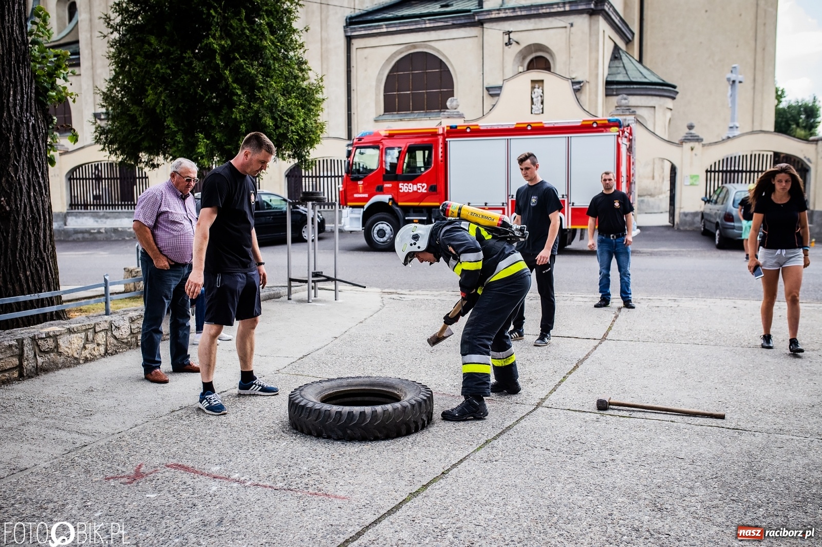 Zdjęcie w galerii na portalu naszraciborz.pl: Żelazny jak strażak. Polacy tłem dla Czechów w Krzanowicach [FOTO] wiadomości z regionu