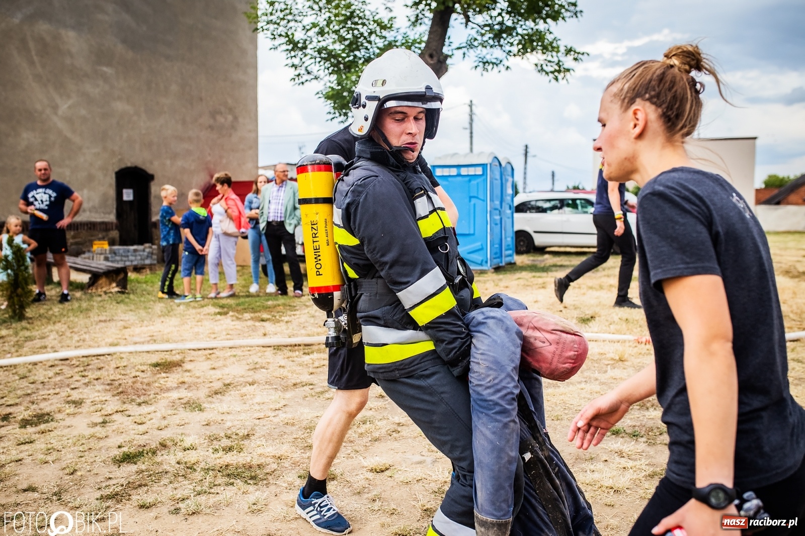 Zdjęcie w galerii na portalu naszraciborz.pl: Żelazny jak strażak. Polacy tłem dla Czechów w Krzanowicach [FOTO] wiadomości z regionu