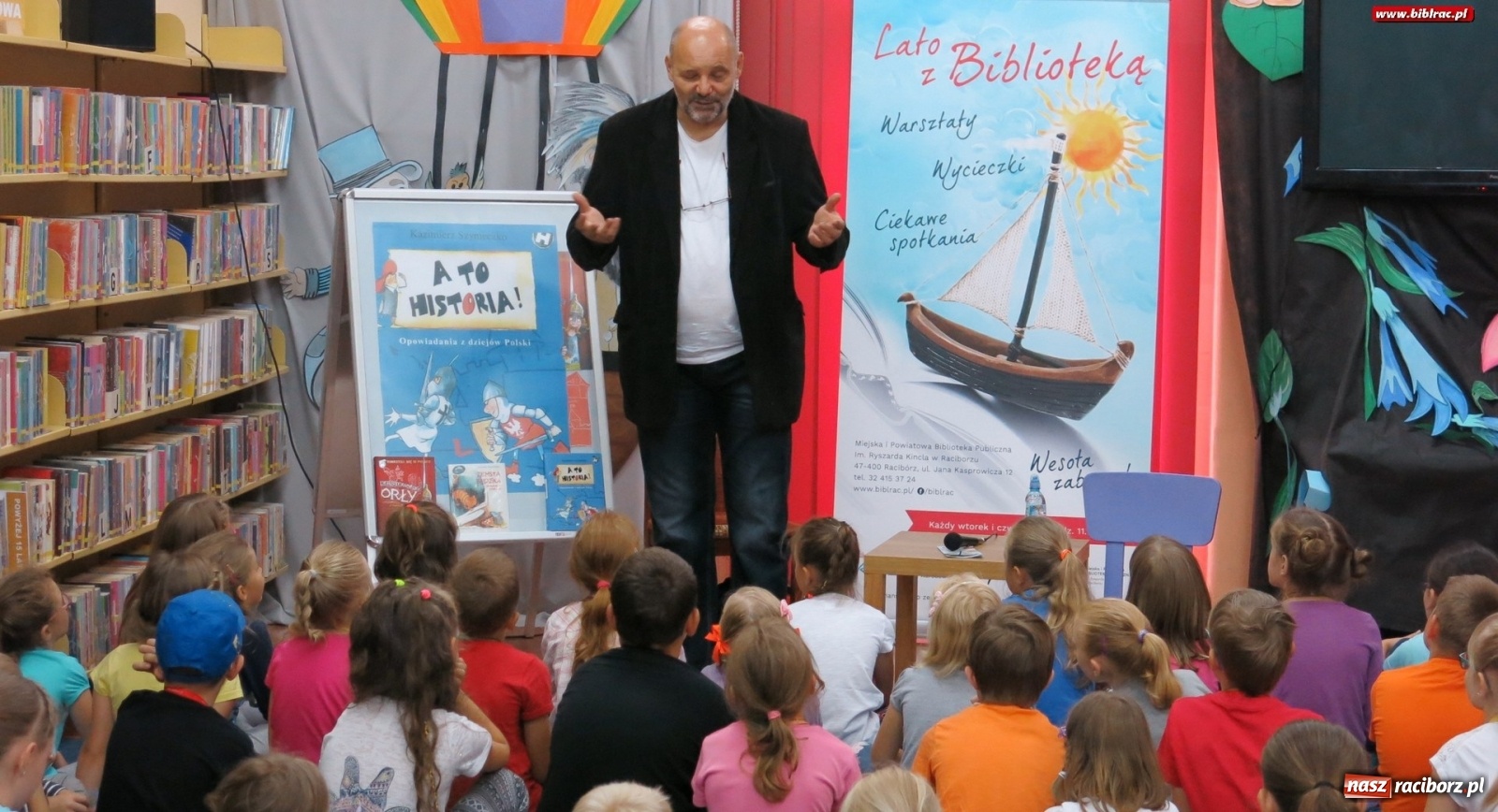 Zdjęcie w galerii na portalu naszraciborz.pl: Zaczęło się od Ewy Chotomskiej... [FOTO] wiadomości z regionu