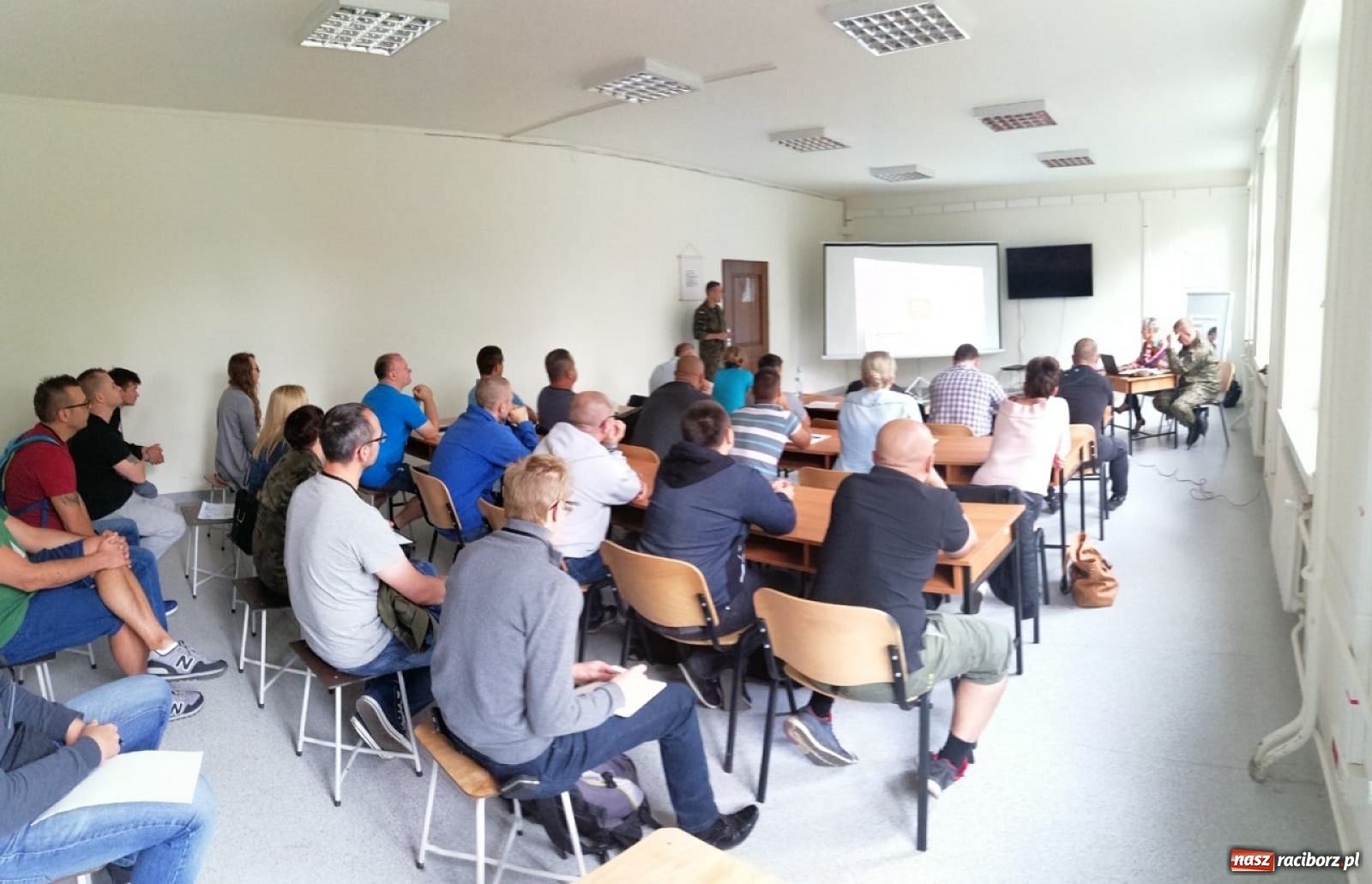 Zdjęcie w galerii na portalu naszraciborz.pl: Zainteresowanie służbą w terytorialsach nie maleje wiadomości z regionu