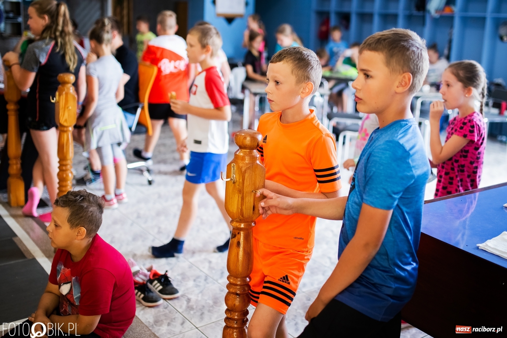 Zdjęcie w galerii na portalu naszraciborz.pl: Wakacyjna rywalizacja kręglarska przy Zamkowej wiadomości z regionu