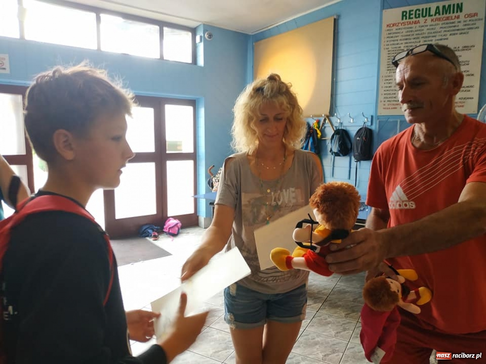 Zdjęcie w galerii na portalu naszraciborz.pl: Wakacyjna rywalizacja kręglarska przy Zamkowej wiadomości z regionu