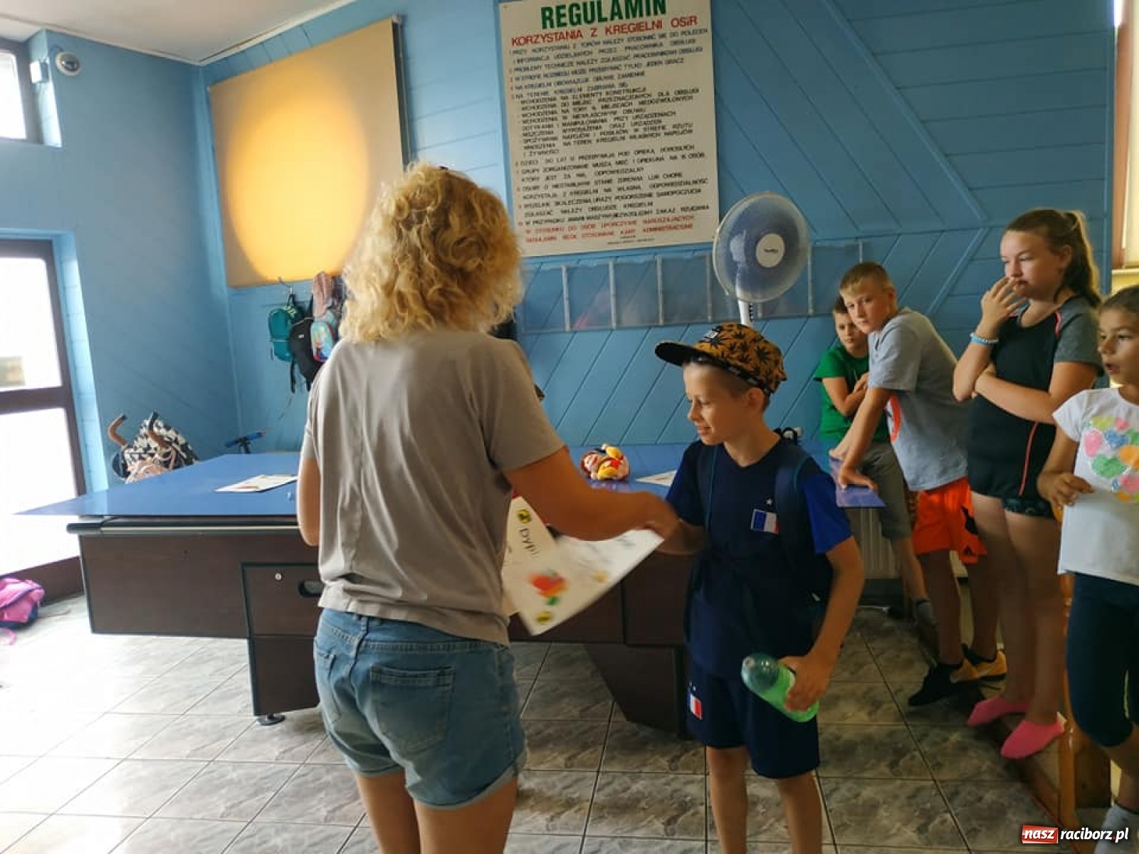 Zdjęcie w galerii na portalu naszraciborz.pl: Wakacyjna rywalizacja kręglarska przy Zamkowej wiadomości z regionu