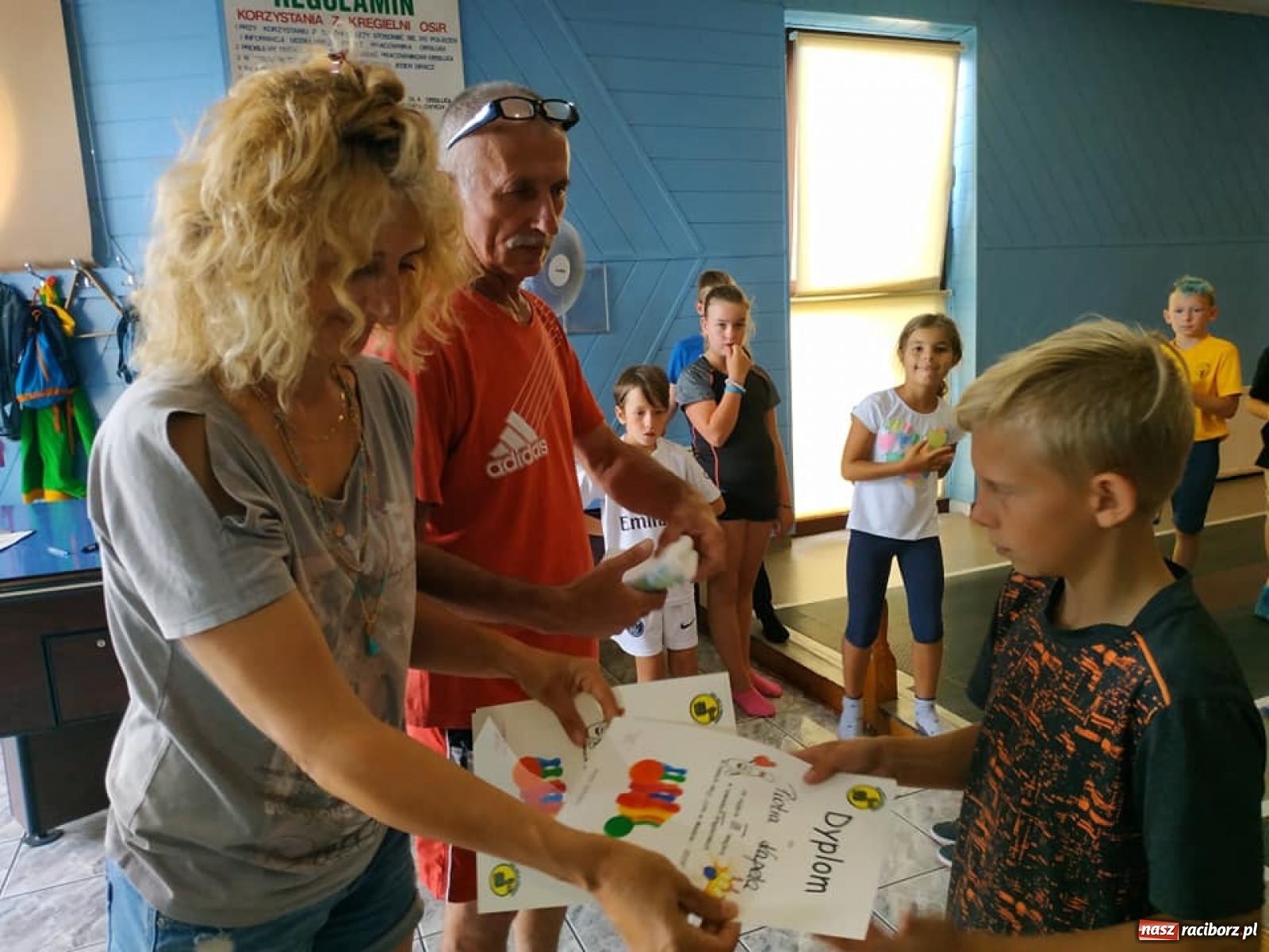 Zdjęcie w galerii na portalu naszraciborz.pl: Wakacyjna rywalizacja kręglarska przy Zamkowej wiadomości z regionu