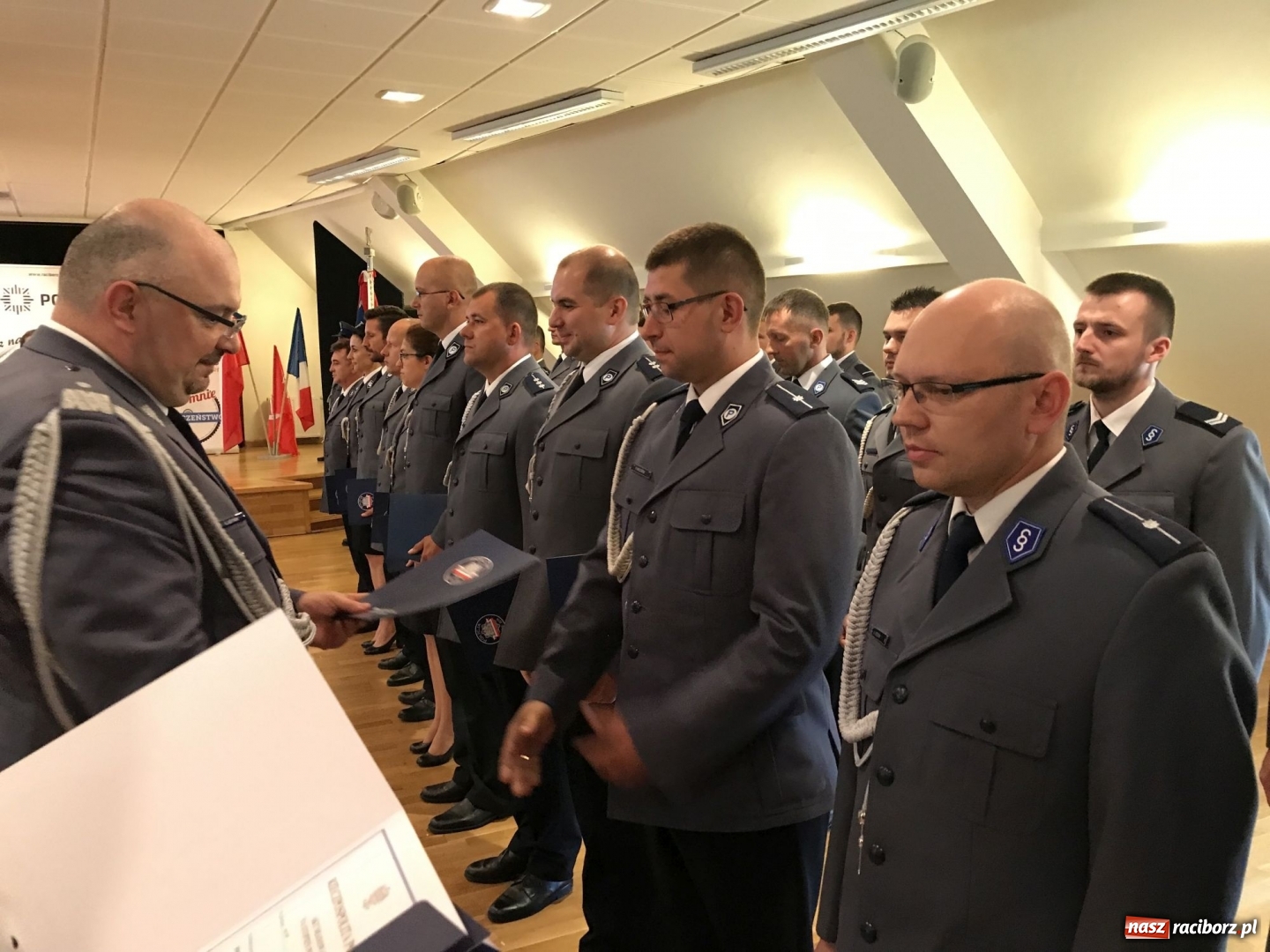 Zdjęcie w galerii na portalu naszraciborz.pl: Święto Policji na raciborskim zamku  wiadomości z regionu