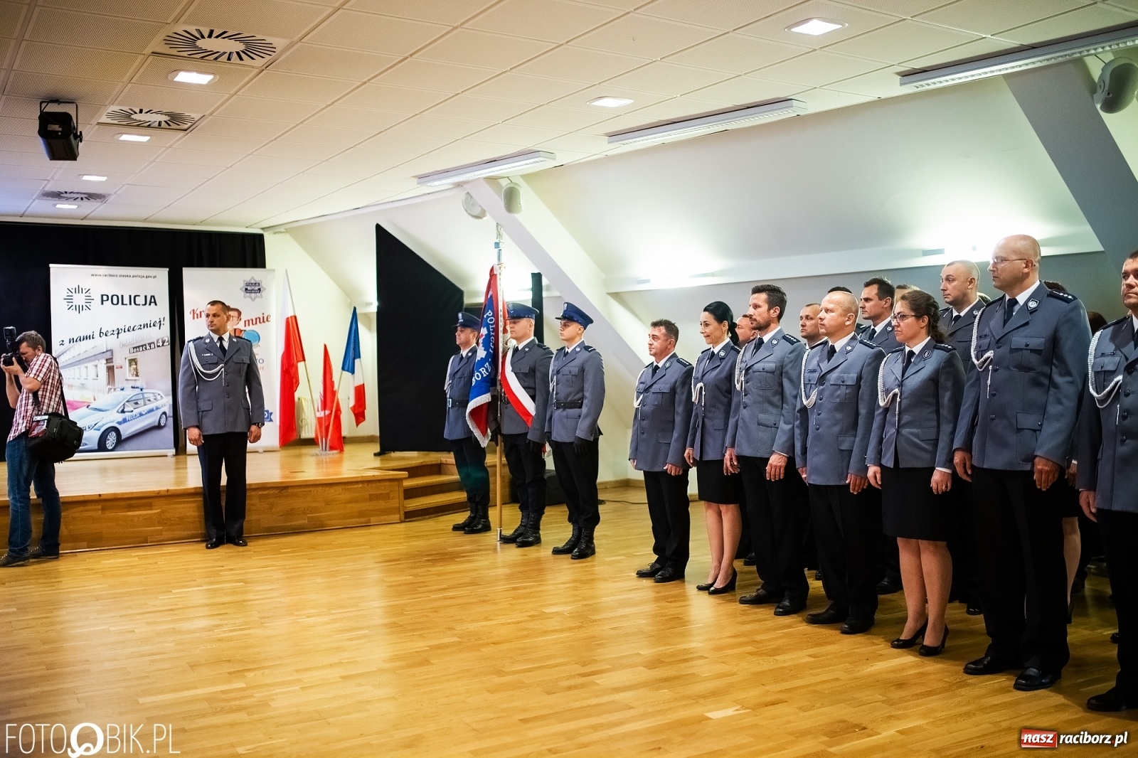 Zdjęcie w galerii na portalu naszraciborz.pl: Święto Policji na raciborskim zamku  wiadomości z regionu