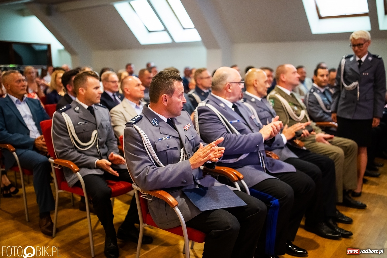 Zdjęcie w galerii na portalu naszraciborz.pl: Święto Policji na raciborskim zamku  wiadomości z regionu