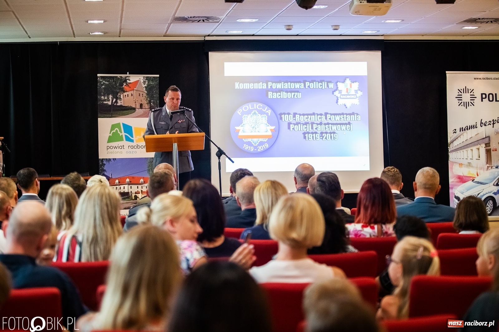 Zdjęcie w galerii na portalu naszraciborz.pl: Święto Policji na raciborskim zamku  wiadomości z regionu