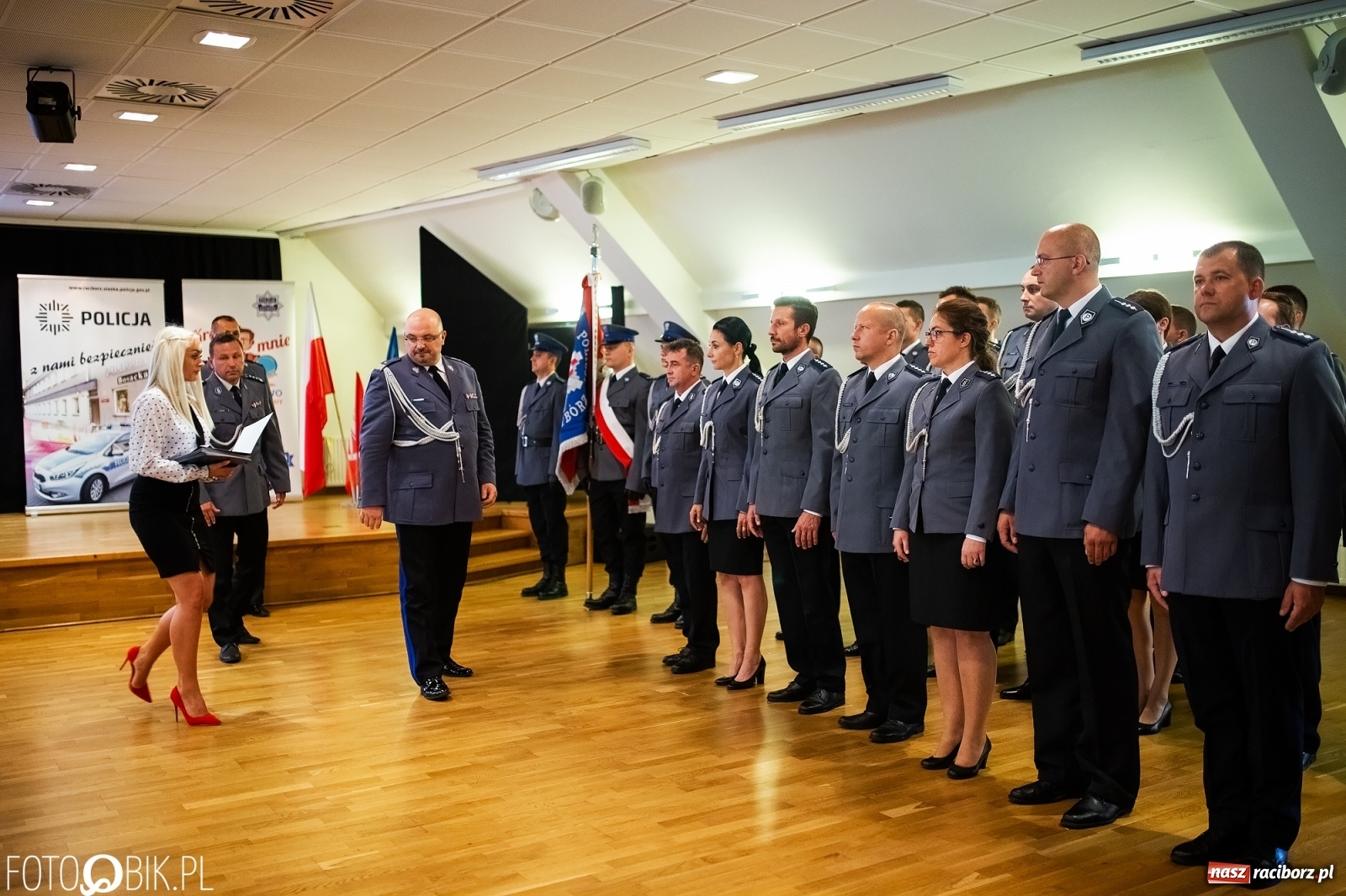 Zdjęcie w galerii na portalu naszraciborz.pl: Święto Policji na raciborskim zamku  wiadomości z regionu