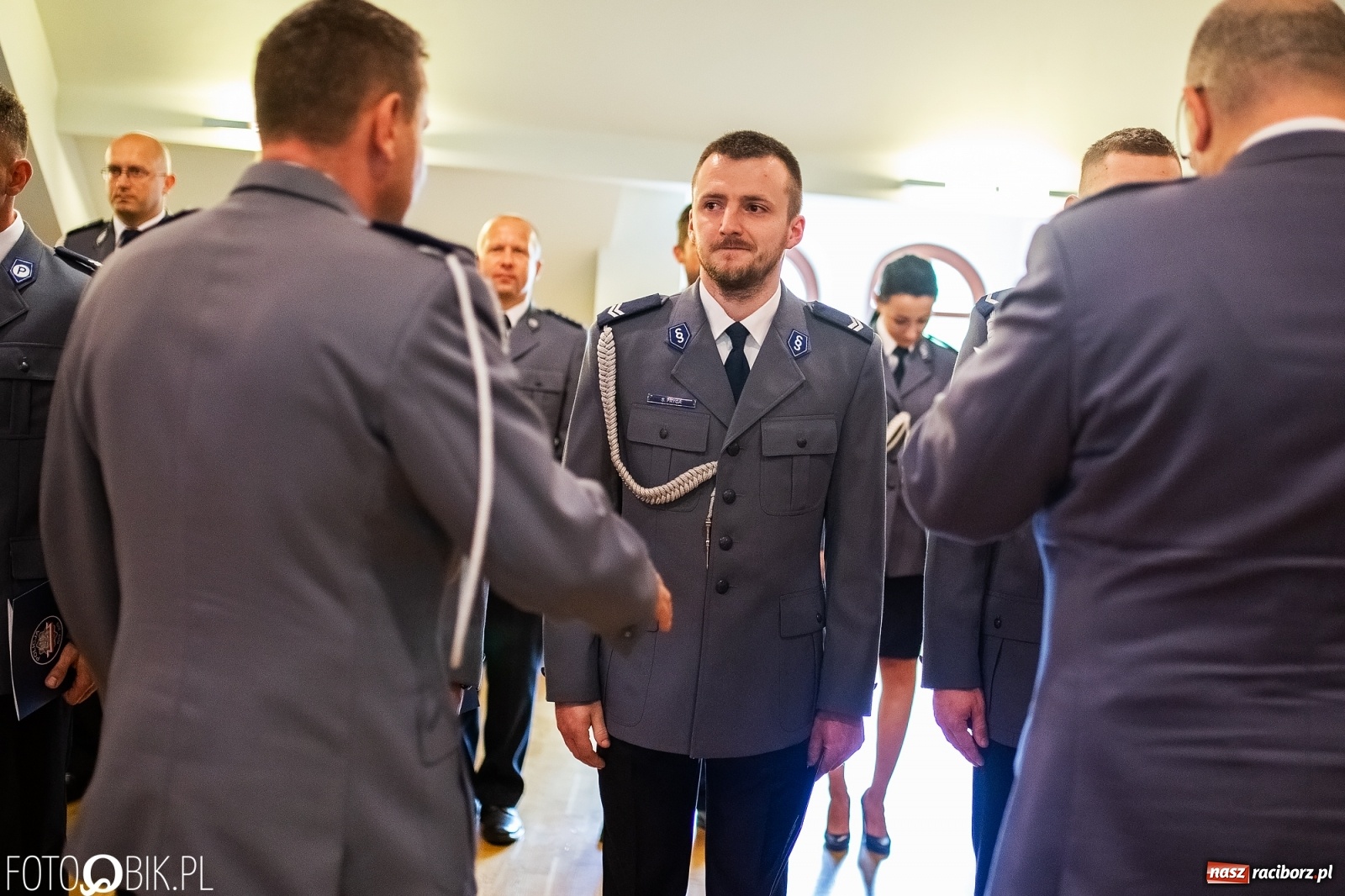 Zdjęcie w galerii na portalu naszraciborz.pl: Święto Policji na raciborskim zamku  wiadomości z regionu