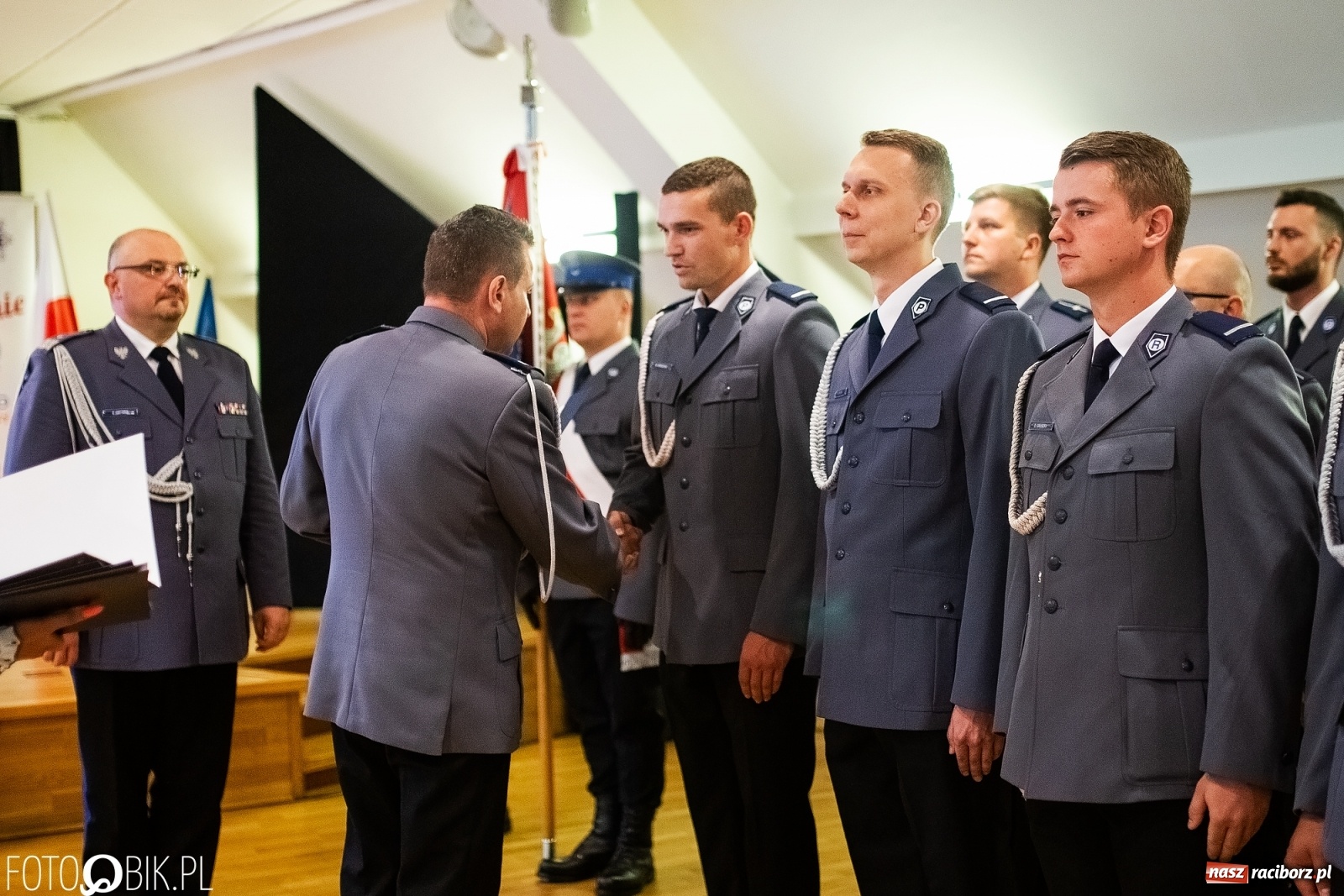 Zdjęcie w galerii na portalu naszraciborz.pl: Święto Policji na raciborskim zamku  wiadomości z regionu
