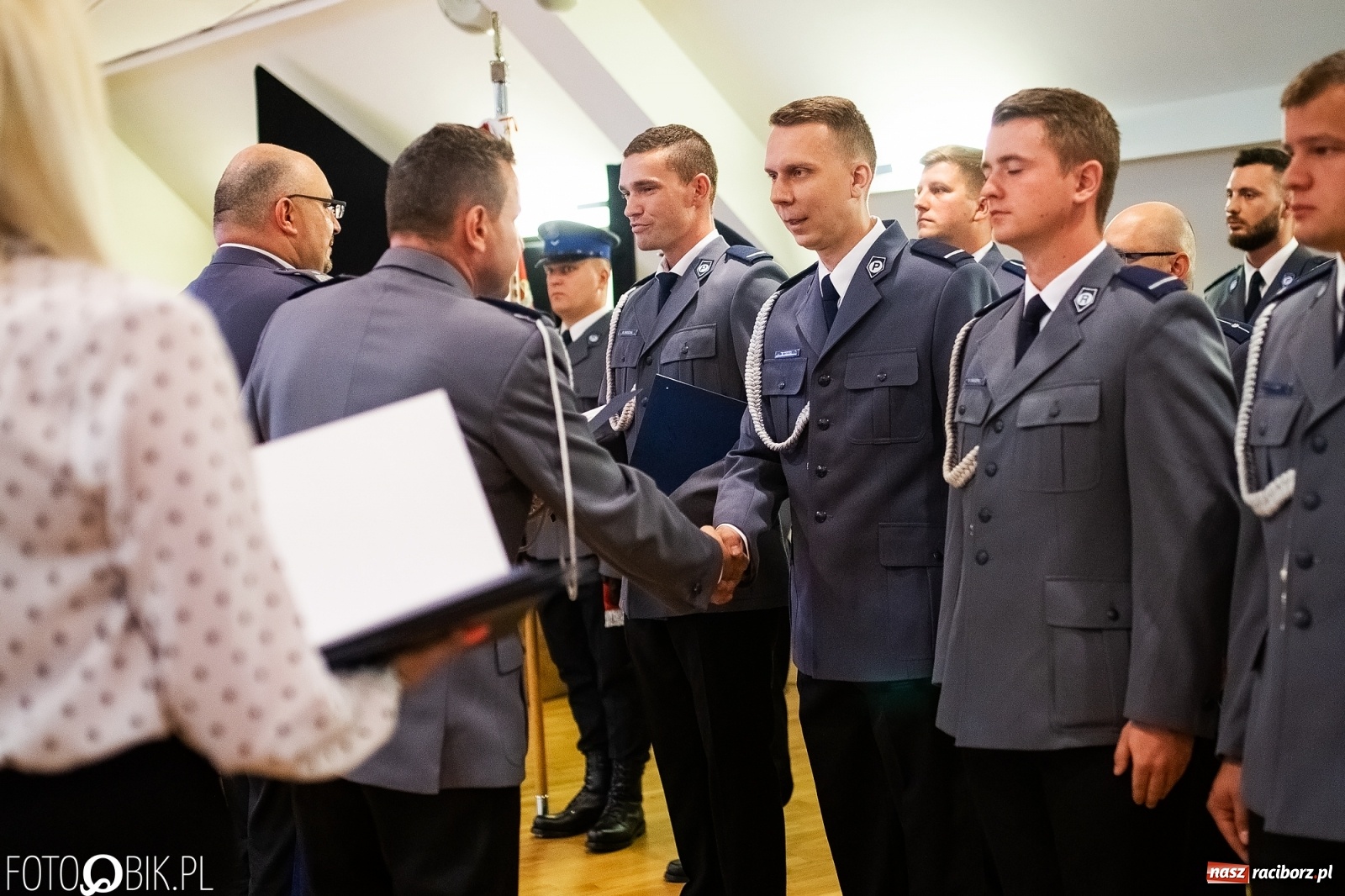 Zdjęcie w galerii na portalu naszraciborz.pl: Święto Policji na raciborskim zamku  wiadomości z regionu