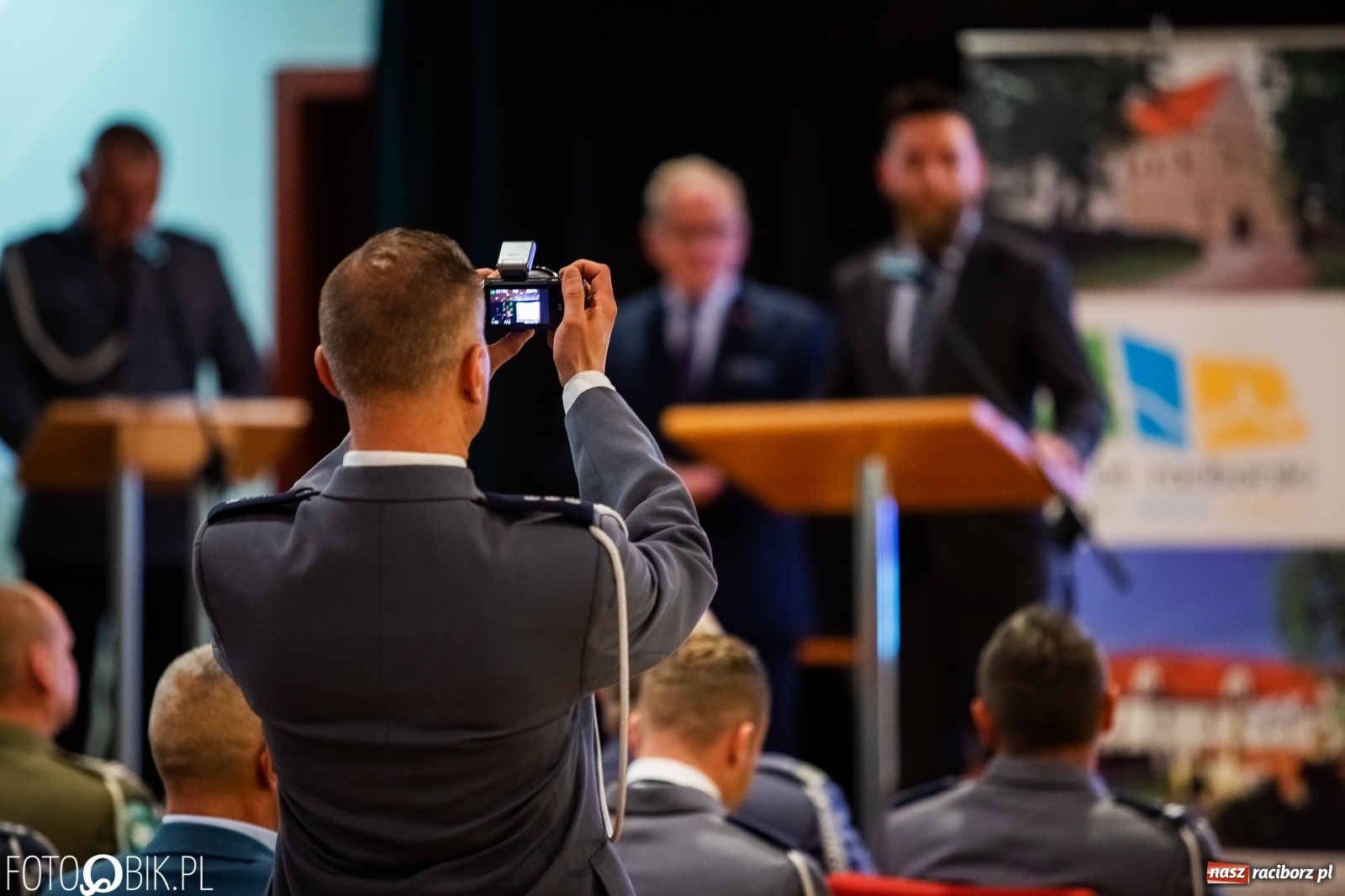 Zdjęcie w galerii na portalu naszraciborz.pl: Święto Policji na raciborskim zamku  wiadomości z regionu