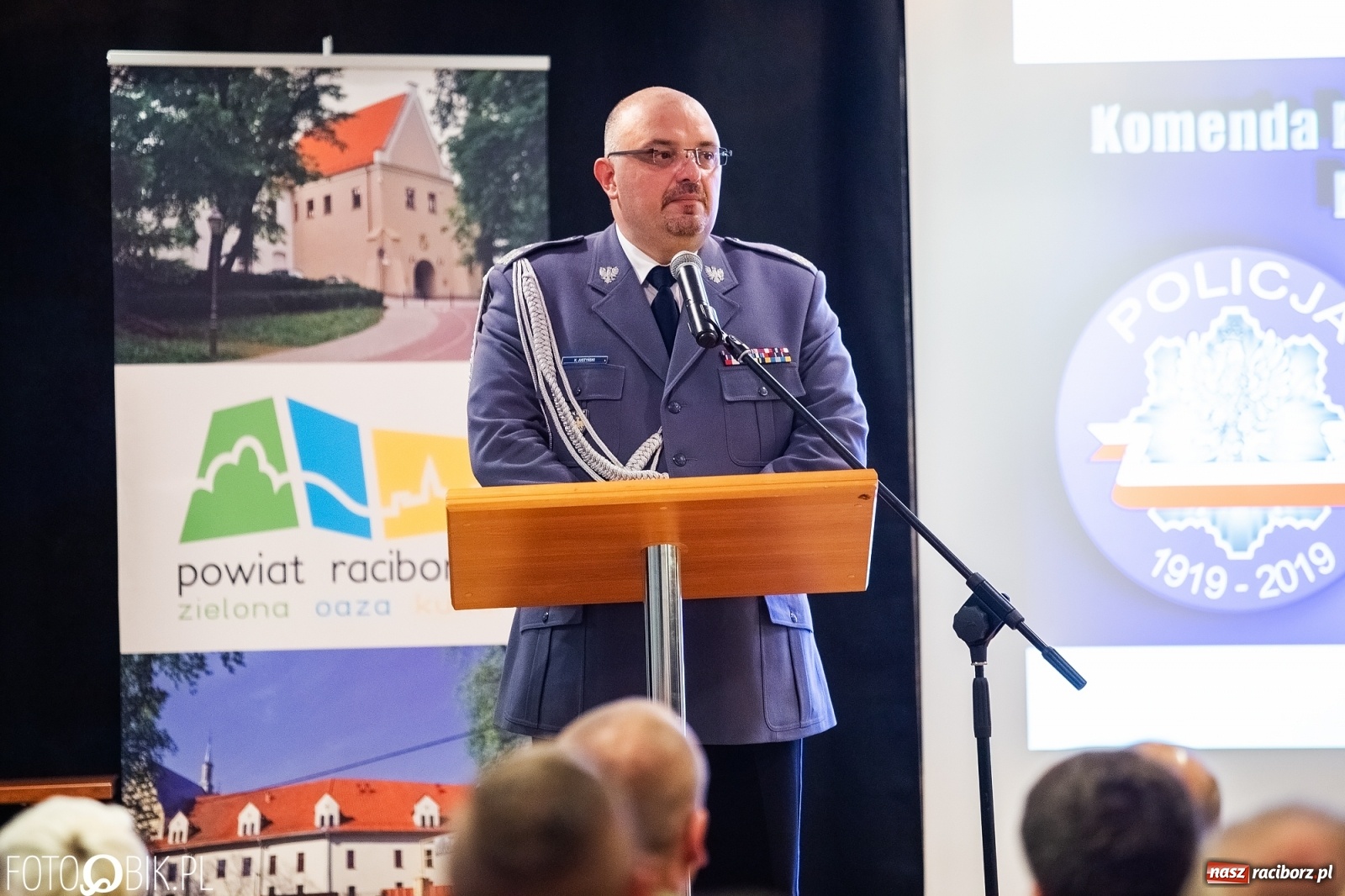 Zdjęcie w galerii na portalu naszraciborz.pl: Święto Policji na raciborskim zamku  wiadomości z regionu