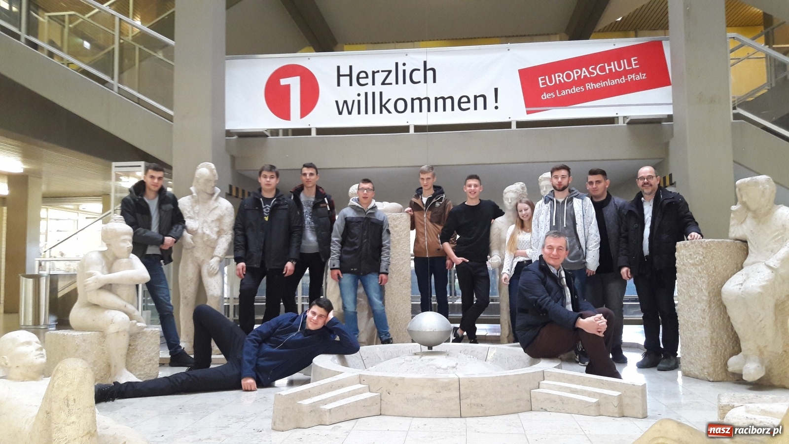 Zdjęcie w galerii na portalu naszraciborz.pl: Rozwiń skrzydła z Mechanikiem. CKZiU nr 2 w Erasmusie  wiadomości z regionu