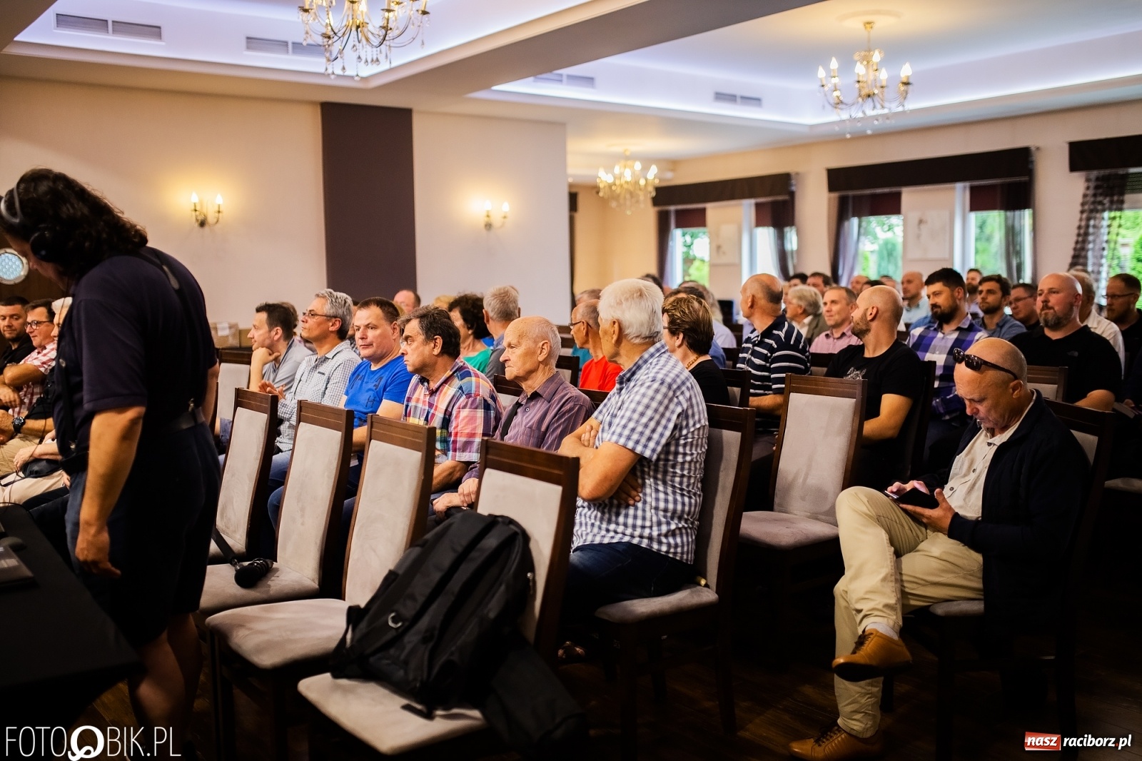 Zdjęcie w galerii na portalu naszraciborz.pl: Prezes jak Edward Gierek. Stanisław Michalkiewicz w Raciborzu wiadomości z regionu