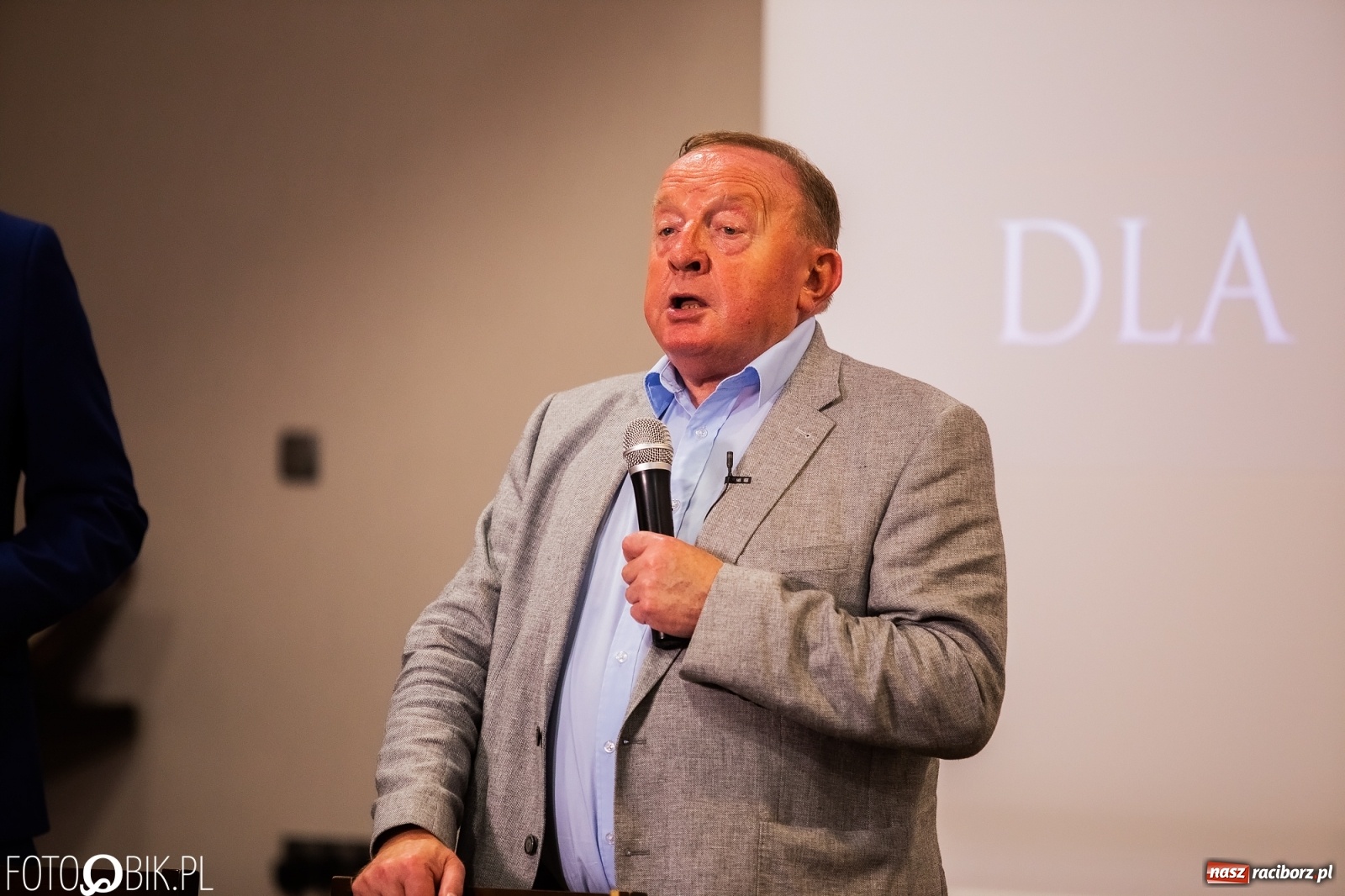 Zdjęcie w galerii na portalu naszraciborz.pl: Prezes jak Edward Gierek. Stanisław Michalkiewicz w Raciborzu wiadomości z regionu