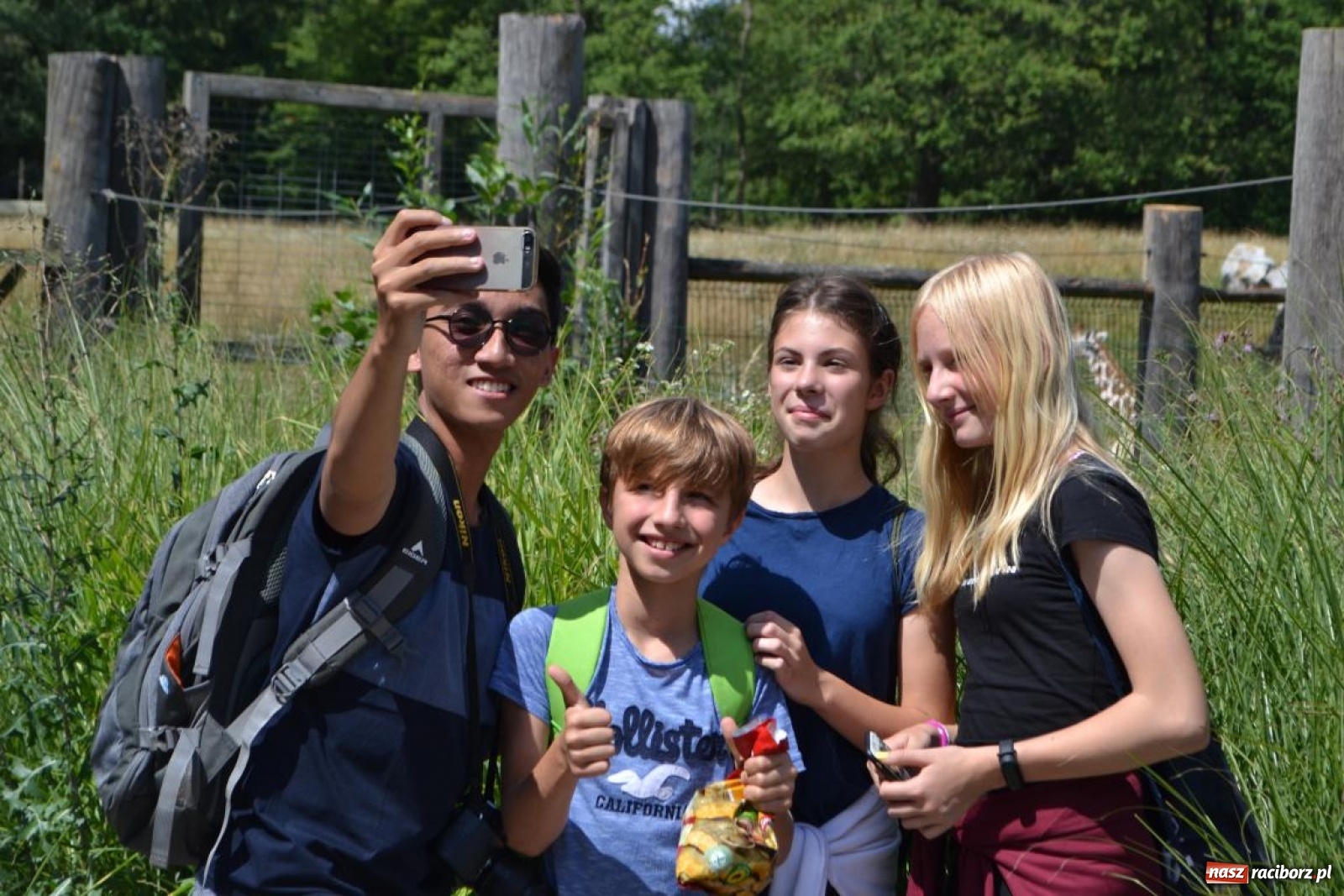 Zdjęcie w galerii na portalu naszraciborz.pl: Uczestnicy projektu UNDERSTAND w Opolskim ZOO  wiadomości z regionu