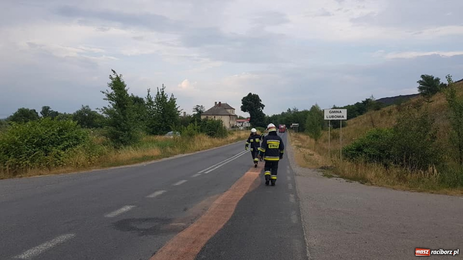 Zdjęcie w galerii na portalu naszraciborz.pl: Poranny ALARM w Krzyżanowicach  wiadomości z regionu